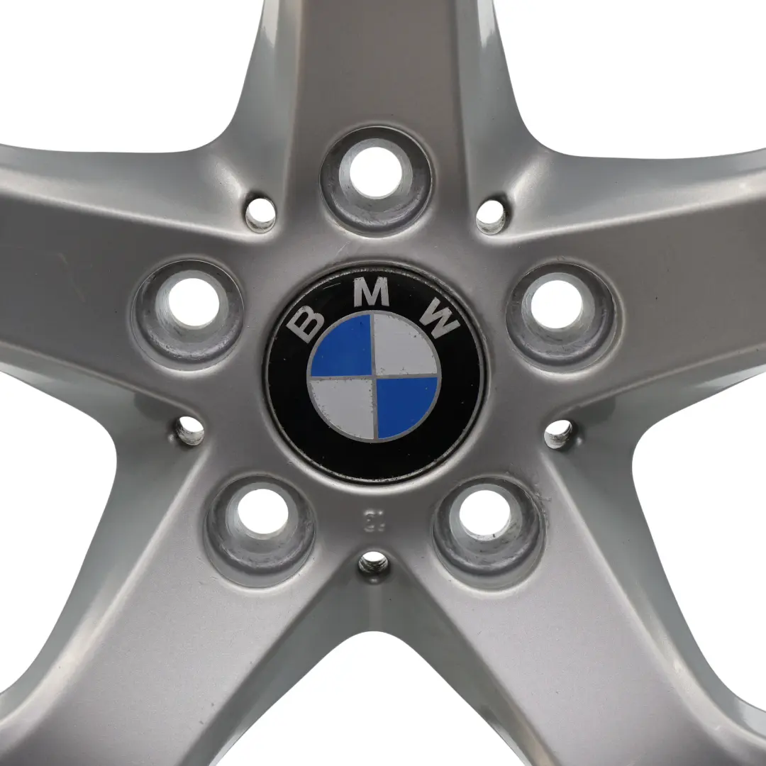 Alloy Rim 17" 7,5J ET:34 Star Spoke 317 to BMW X1 E84 Silver Wheel with Part number 6789140 BMW X1 E84 Silver Wheel Alloy Rim 17" 7,5J ET:34 Star Spoke 317 - SKU 6789140-4 - Part number 6789140