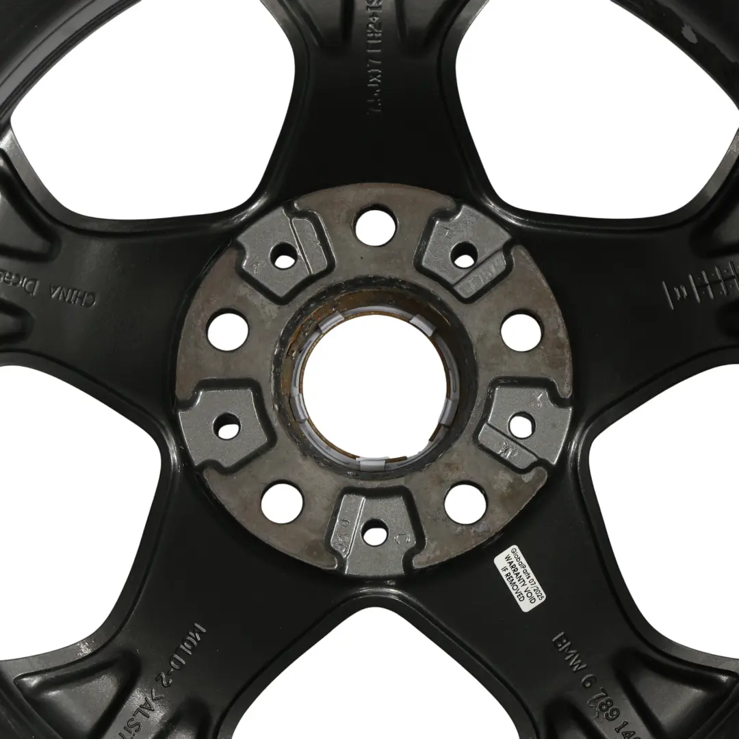 BMW X1 E84 Felga Aluminiowa Czarna 17" 7,5J ET:34 - SKU 6789140-7 - Numer Części 6789140