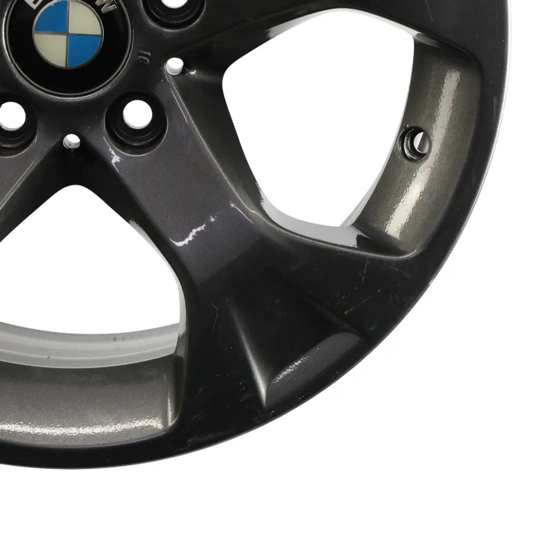 BMW X1 E84 Cerchio Ruota In Lega Argento 17" 7,5J ET:34 Star Spoke 317 - SKU 6789140-7 - Numero di parte 6789140