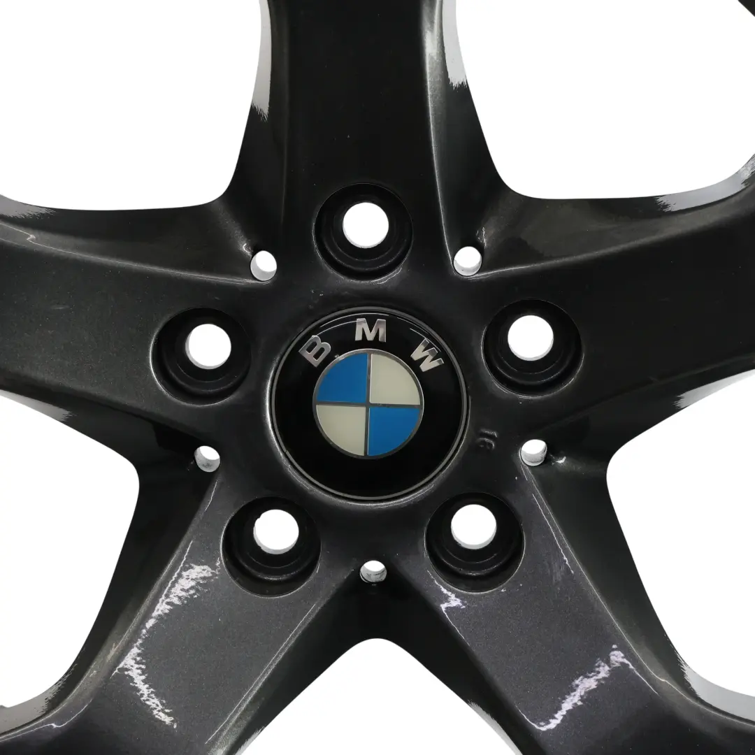 BMW X1 E84 Cerchio Ruota In Lega Argento 17" 7,5J ET:34 Star Spoke 317 - SKU 6789140-7 - Numero di parte 6789140
