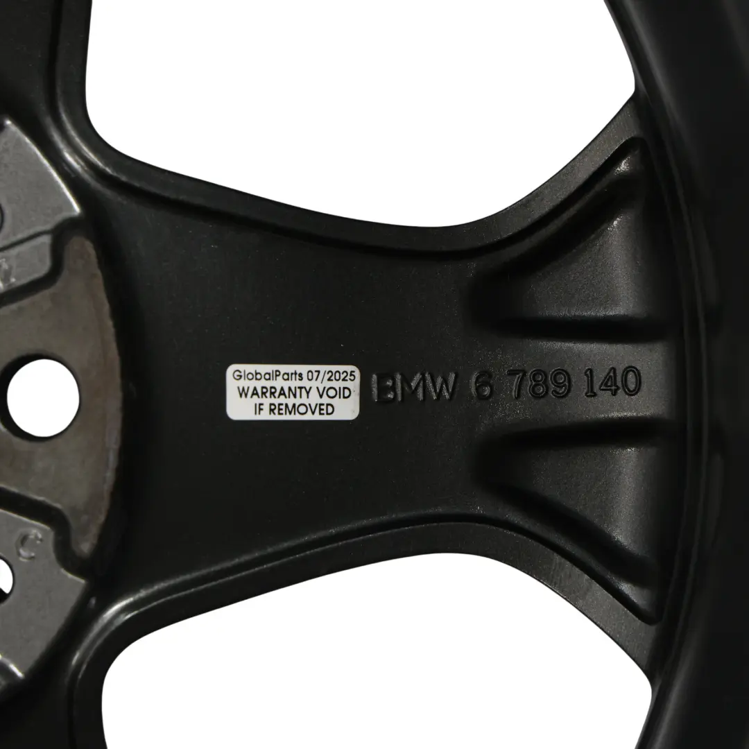 BMW X1 E84 Felge Alufelge Schwarz 17" 7,5J ET:34 Sternspeiche 317 - SKU 6789140-8 - Teilenummer 6789140