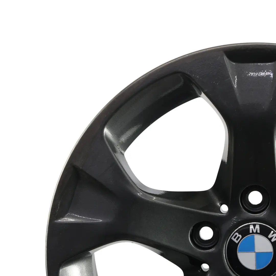 Felge Alufelge Schwarz 17" 7,5J ET:34 Sternspeiche 317 für BMW X1 E84 mit Teilenummer 6789140 BMW X1 E84 Felge Alufelge Schwarz 17" 7,5J ET:34 Sternspeiche 317 - SKU 6789140-8 - Teilenummer 6789140