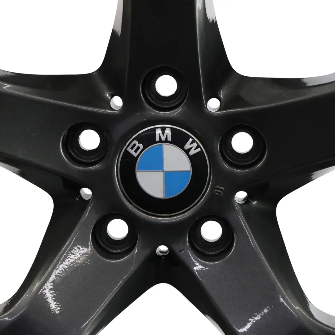 BMW X1 E84 Felge Alufelge Schwarz 17" 7,5J ET:34 Sternspeiche 317 - SKU 6789140-8 - Teilenummer 6789140