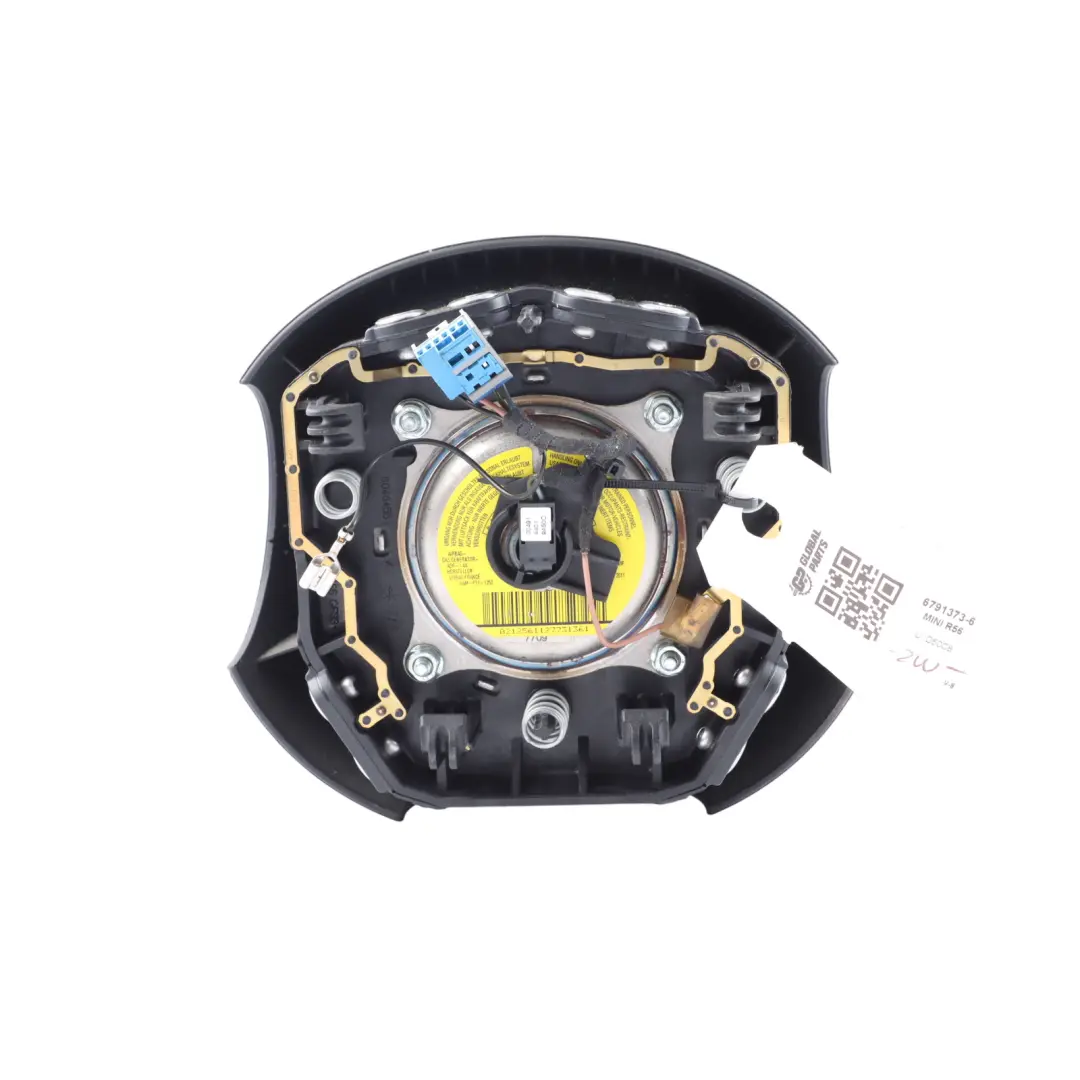 Steering Wheel Driver's Sports Air Module Black to Mini Cooper R55 R56 LCI with Part number 6791373 Mini Cooper R55 R56 LCI Steering Wheel Driver's Sports Air Module Black - SKU 6791373-6 - Part number 6791373