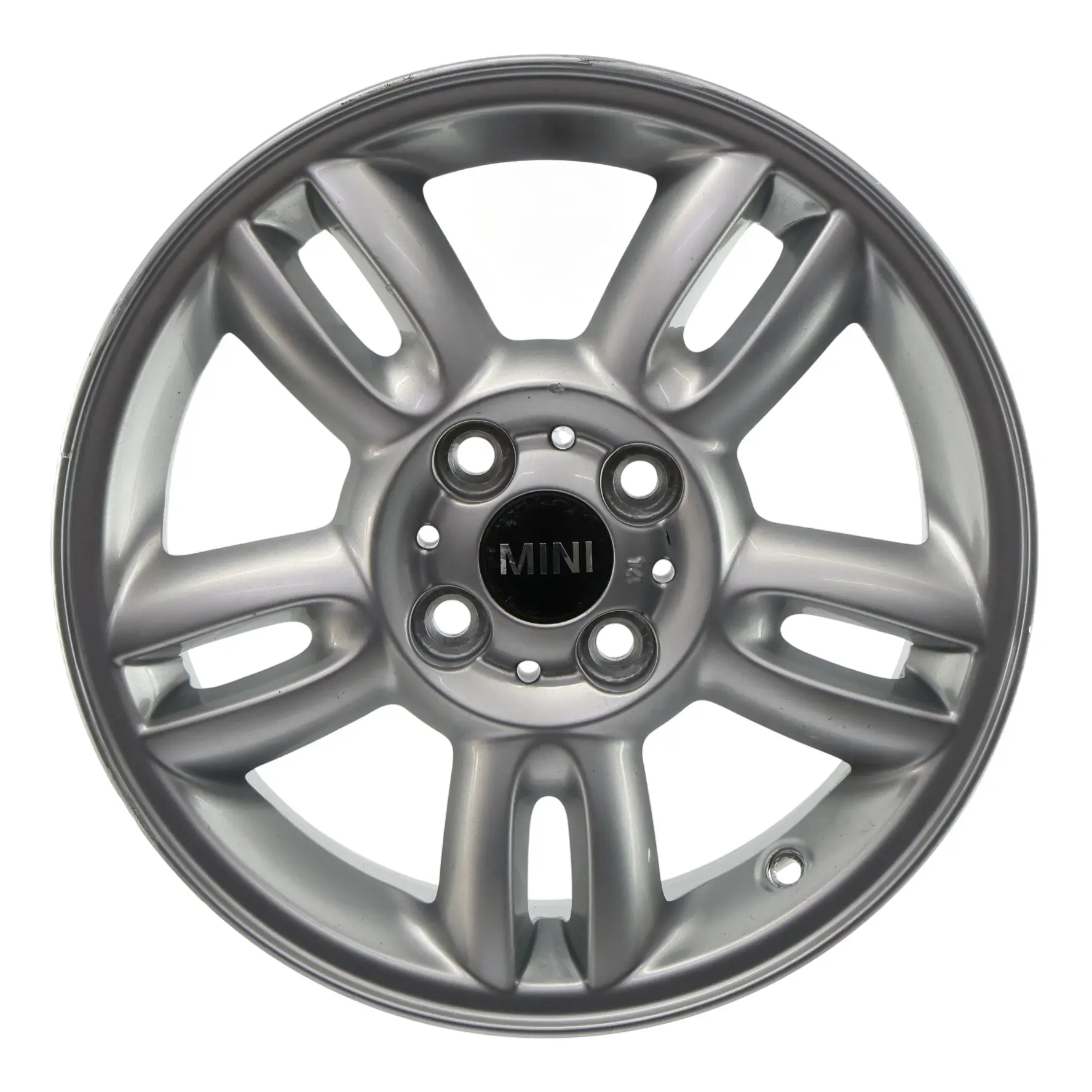 Mini Cooper R55 R56 Silver Wheel Alloy Rim 15" ET:45 5,5J 5-Star Twin Spoke 118