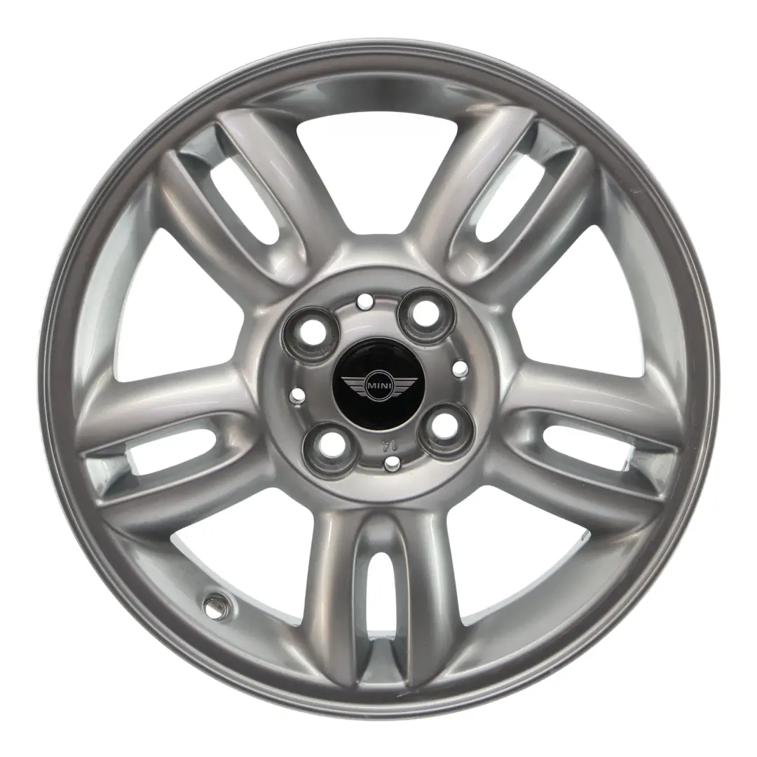 Mini Cooper One R56 Silver Wheel Alloy Rim 15" ET:45 5,5J 5-Star Twin Spoke 118 - SKU 6791930-2 - Part number 6791930