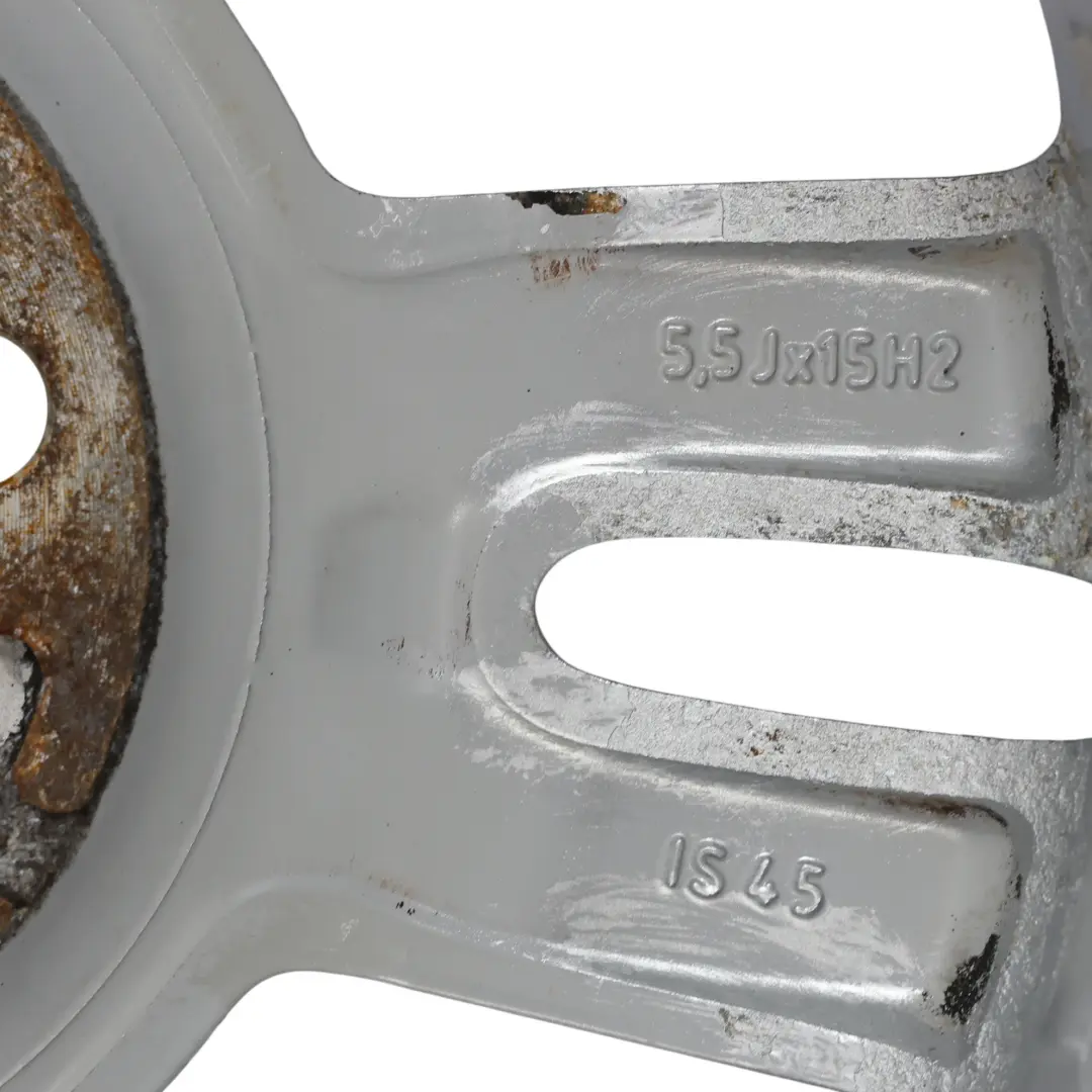 Mini Cooper One R56 Silver Wheel Alloy Rim 15" ET:45 5,5J 5-Star Twin Spoke 118 - SKU 6791930-2 - Part number 6791930