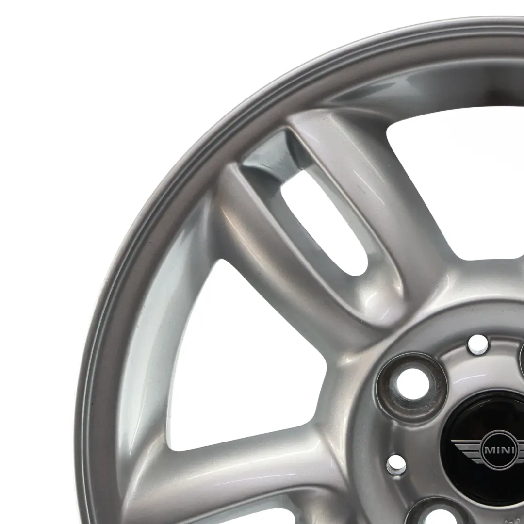 Mini Cooper One R56 Argent Jantes Alu Alliage 15" 5,5J etoile Twin Spoke 118 - SKU 6791930-2 - Numéro de pièce 6791930