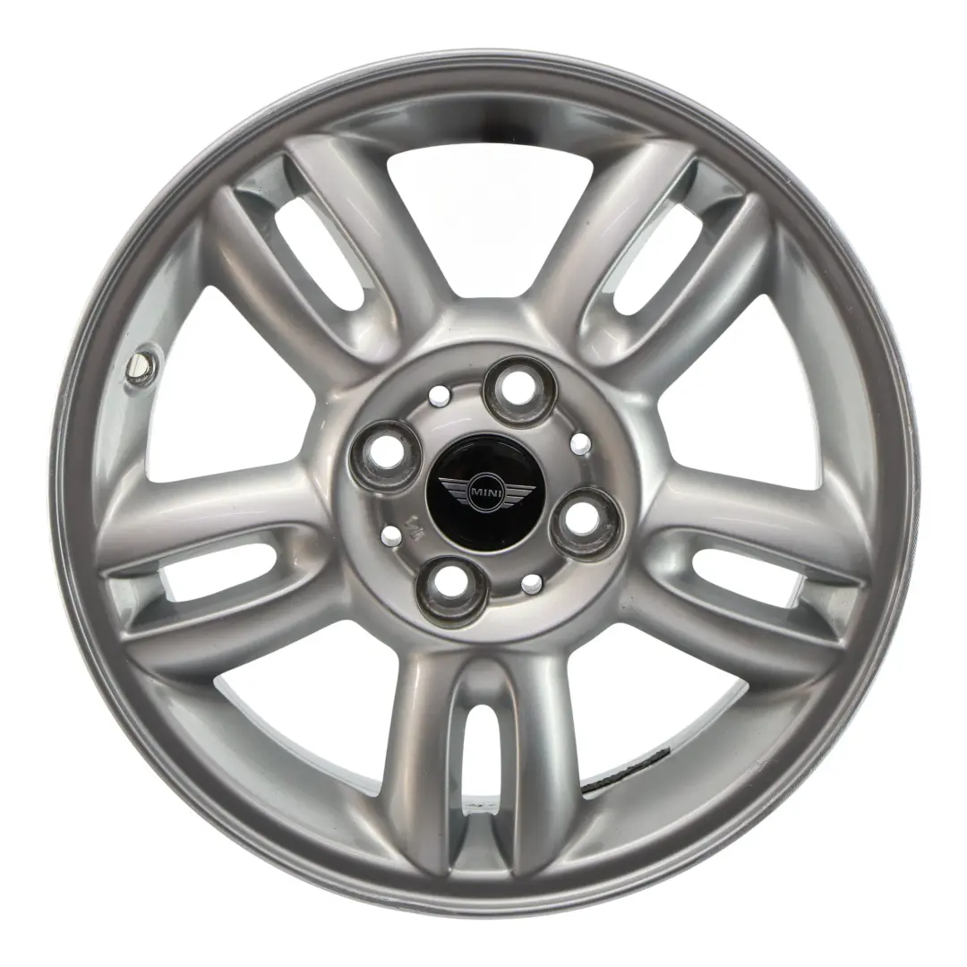 Mini Cooper R55 R56 Silber Alu Felge Alufelge 15" 5,5J 5 Star Twin Spoke 118 - SKU 6791930-3 - Teilenummer 6791930