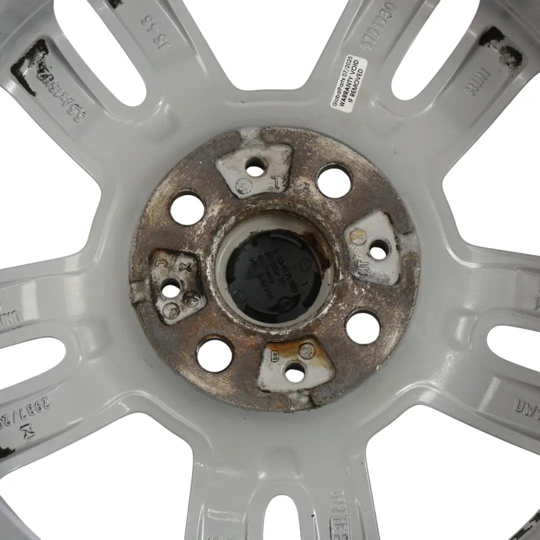 Mini Cooper R55 R56 Silber Alu Felge Alufelge 15" 5,5J 5 Star Twin Spoke 118 - SKU 6791930-3 - Teilenummer 6791930
