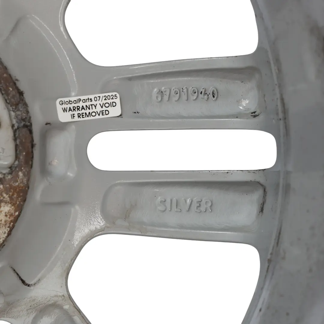 Alloy Rim 16" 6,5J 6-Star Twin Spoke 119 to Mini Cooper One R55 R56 R57 R58 Wheel with Part number 6791940 Mini Cooper One R55 R56 R57 R58 Wheel Alloy Rim 16" 6,5J 6-Star Twin Spoke 119 - SKU 6791940-1 - Part number 6791940