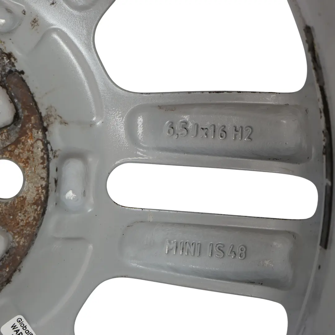 Alloy Rim 16" 6,5J 6-Star Twin Spoke 119 to Mini Cooper One R55 R56 R57 R58 Wheel with Part number 6791940 Mini Cooper One R55 R56 R57 R58 Wheel Alloy Rim 16" 6,5J 6-Star Twin Spoke 119 - SKU 6791940-1 - Part number 6791940