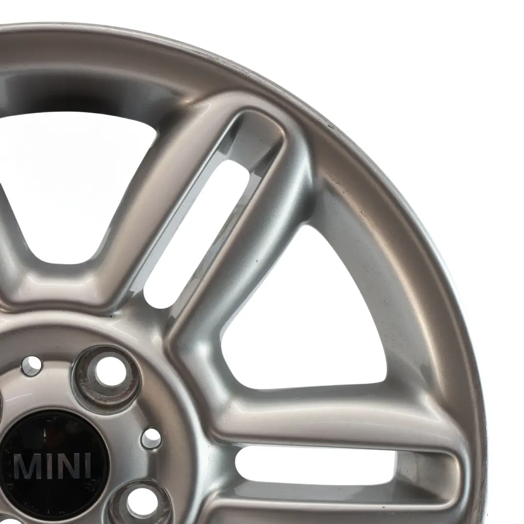 Alloy Rim 16" 6,5J 6-Star Twin Spoke 119 to Mini Cooper One R55 R56 R57 R58 Wheel with Part number 6791940 Mini Cooper One R55 R56 R57 R58 Wheel Alloy Rim 16" 6,5J 6-Star Twin Spoke 119 - SKU 6791940-1 - Part number 6791940