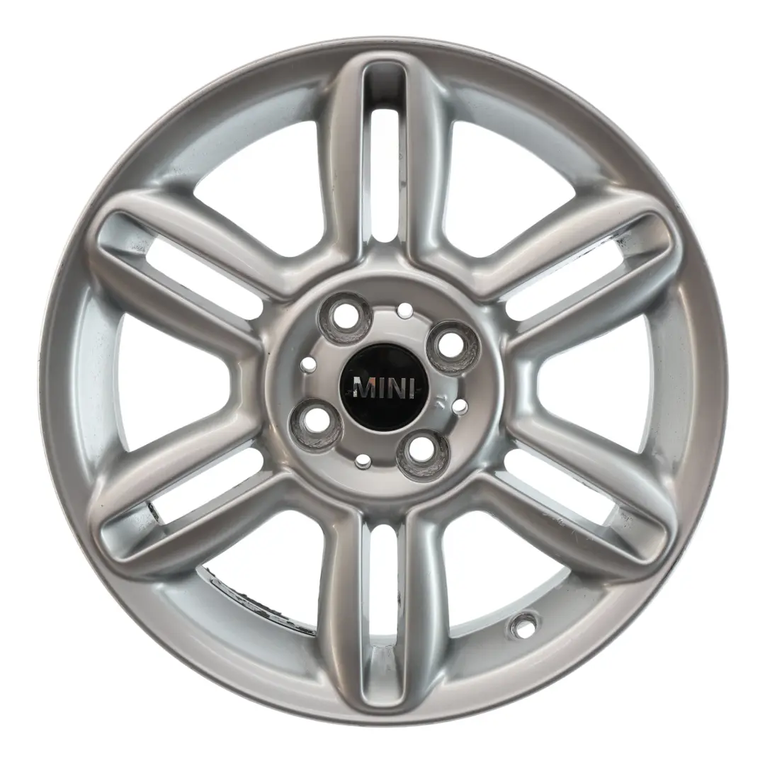 Gris Jante 16" 6,5J ET:48 6-Star Twin Spoke 119 6778426 pour Mini R50 R53 R55 R56 à propos du numéro de pièce 6791940 Mini R50 R53 R55 R56 Gris Jante 16" 6,5J ET:48 6-Star Twin Spoke 119 6778426 - SKU 6791940-2 - Numéro de pièce 6791940
