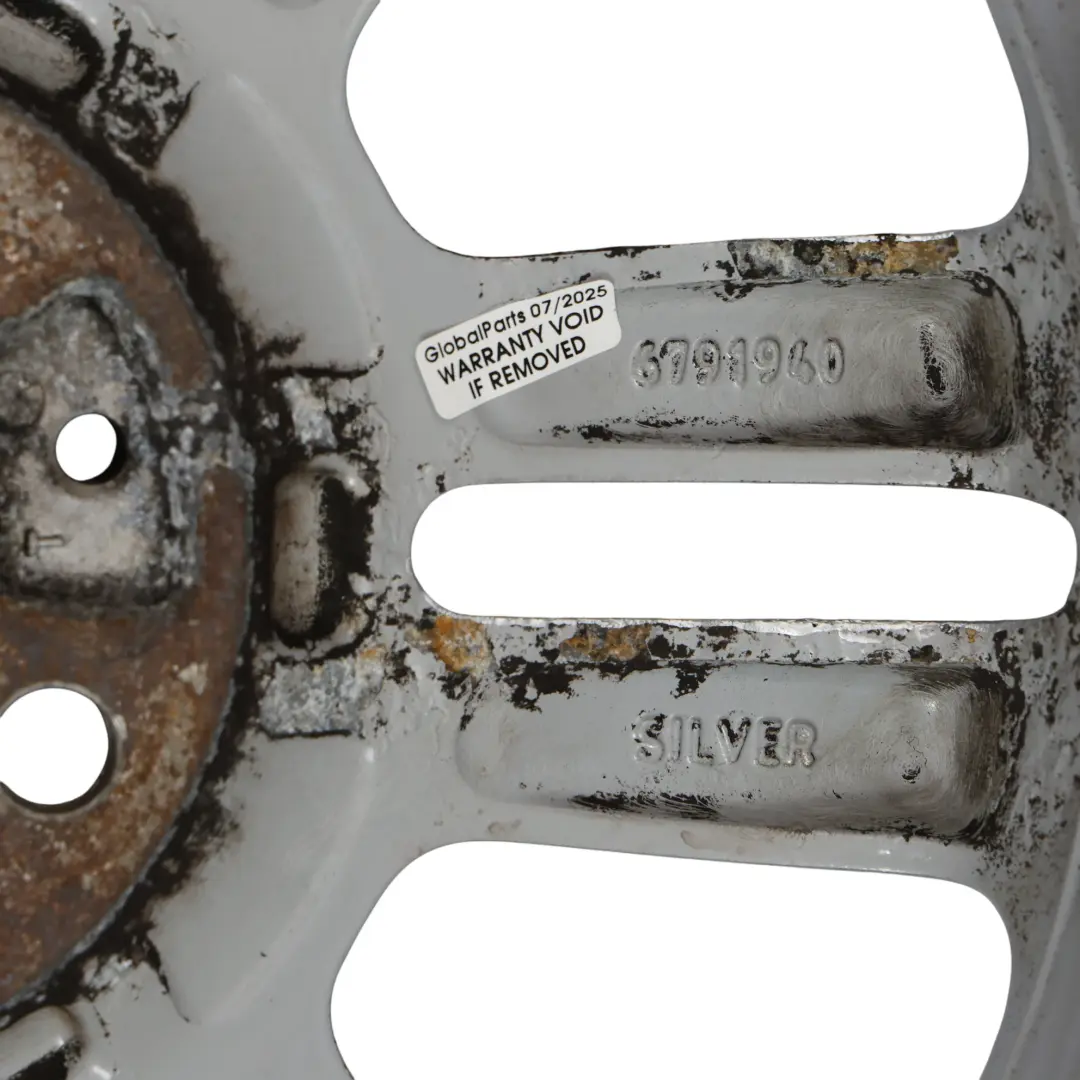 Gris Jante 16" 6,5J ET:48 6-Star Twin Spoke 119 6778426 pour Mini R50 R53 R55 R56 à propos du numéro de pièce 6791940 Mini R50 R53 R55 R56 Gris Jante 16" 6,5J ET:48 6-Star Twin Spoke 119 6778426 - SKU 6791940-2 - Numéro de pièce 6791940