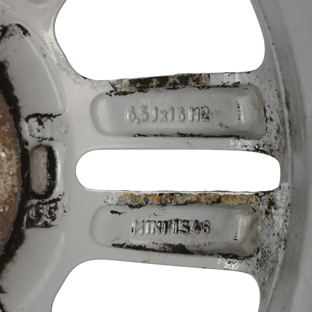 Gris Jante 16" 6,5J ET:48 6-Star Twin Spoke 119 6778426 pour Mini R50 R53 R55 R56 à propos du numéro de pièce 6791940 Mini R50 R53 R55 R56 Gris Jante 16" 6,5J ET:48 6-Star Twin Spoke 119 6778426 - SKU 6791940-2 - Numéro de pièce 6791940