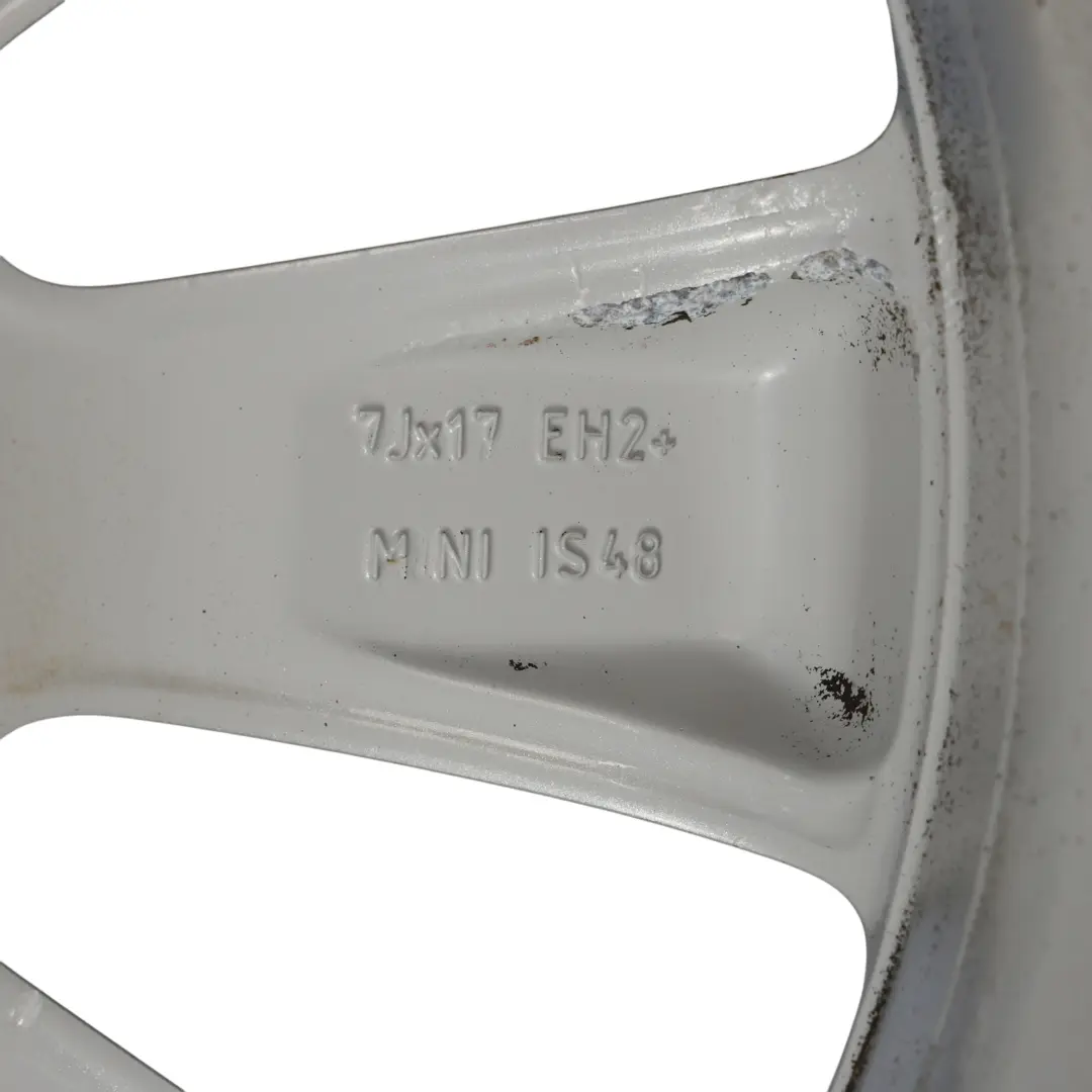 Mini Cooper R55 R56 R57 Silver Wheel Alloy Rim 17" 7J ET:48 Conical Spoke 121 - SKU 6791945-2 - Part number 6791945