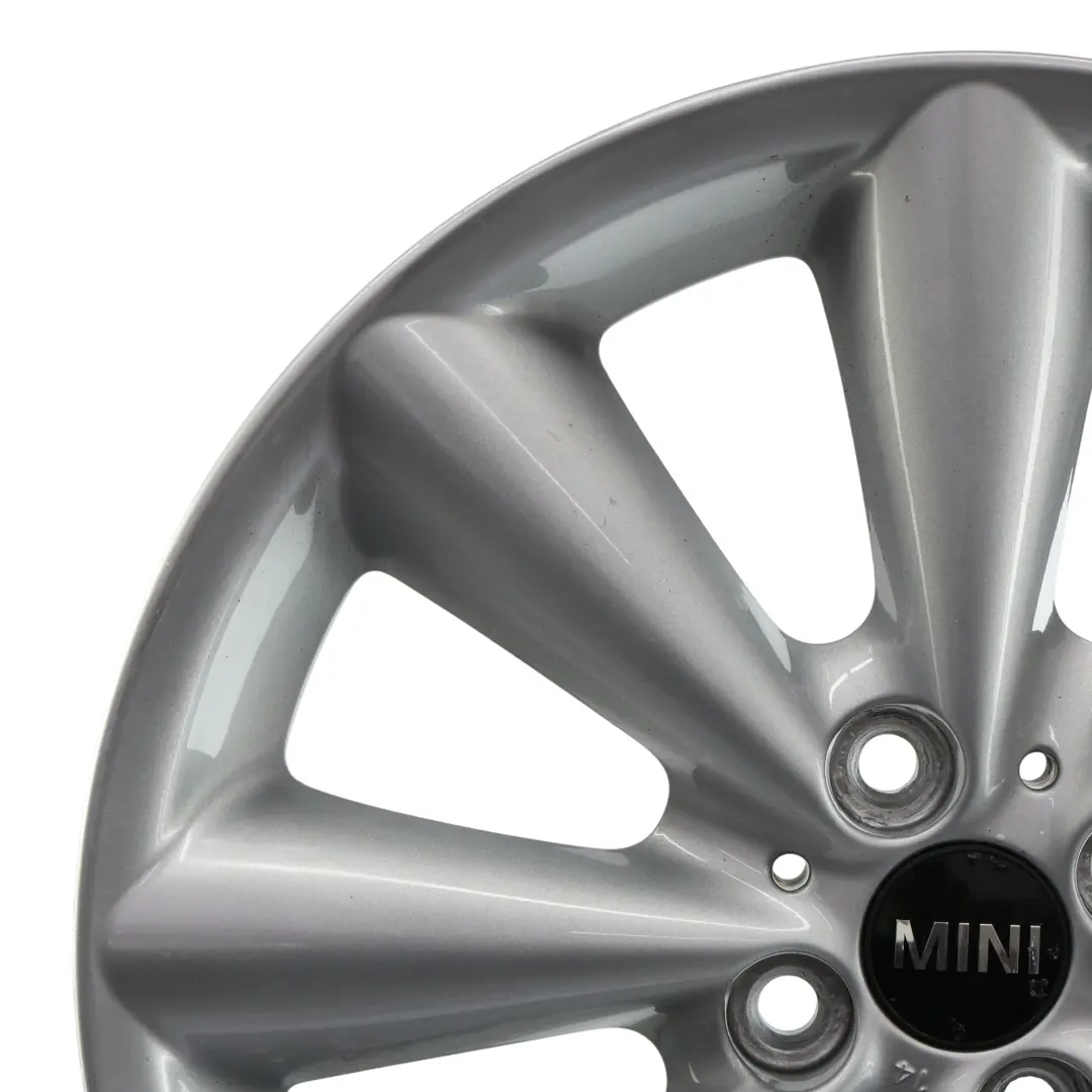 Mini Cooper R55 R56 R57 Argento Cerchio in lega 17" 7J ET:48 Raggi conici 121 - SKU 6791945-2 - Numero di parte 6791945
