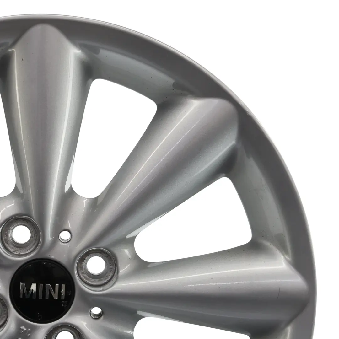 Mini Cooper R55 R56 R57 Silver Wheel Alloy Rim 17" 7J ET:48 Conical Spoke 121 - SKU 6791945-2 - Part number 6791945