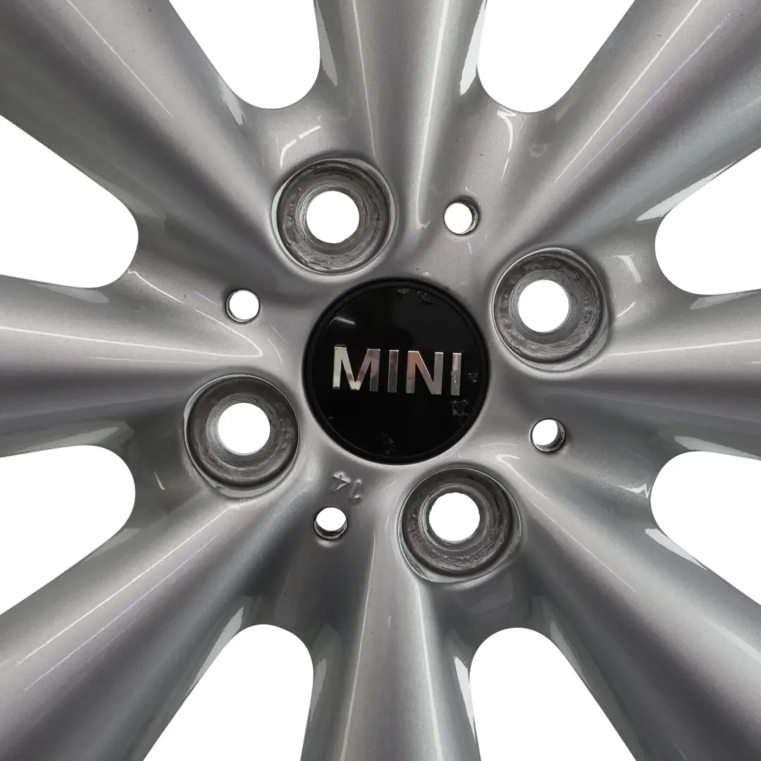 Mini Cooper R55 R56 R57 Argent Jante Alliage 17" 7J ET:48 Rayons Coniques 121 - SKU 6791945-2 - Numéro de pièce 6791945