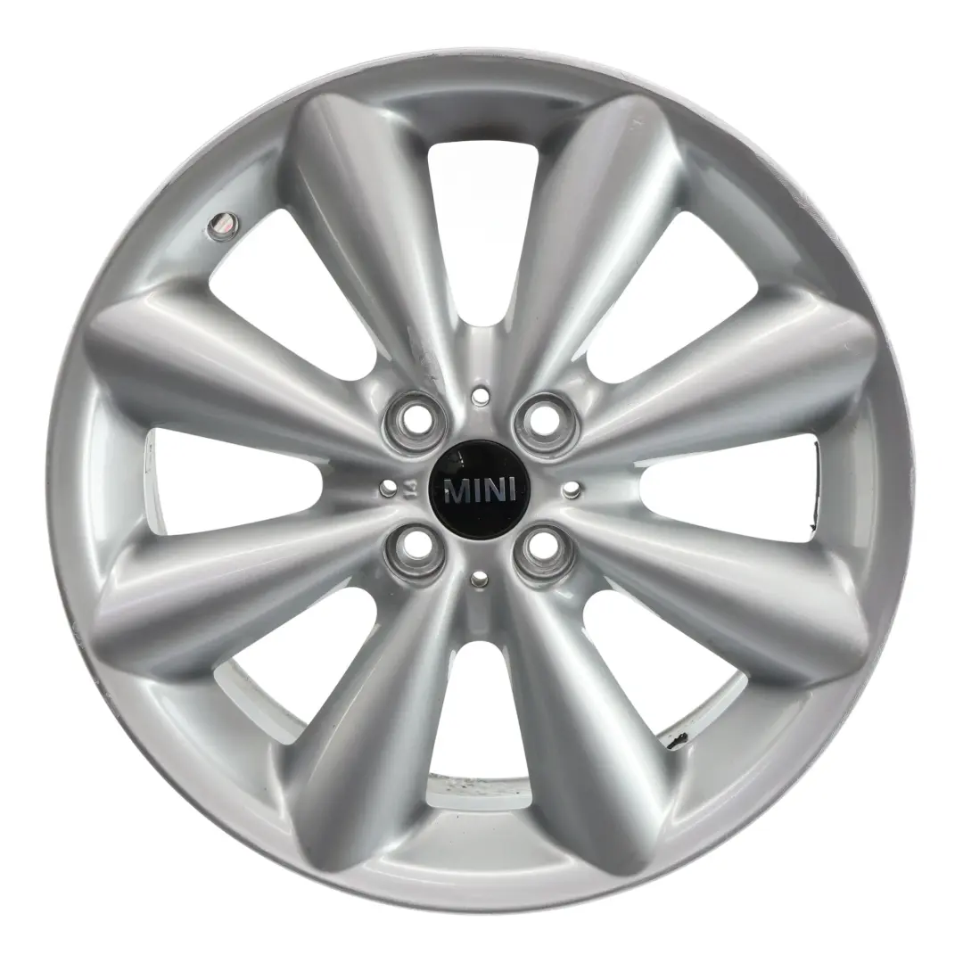 Mini Cooper R55 R56 R57 Silver Wheel Alloy Rim 17" 7J ET:48 Conical Spoke 121 - SKU 6791945-3 - Part number 6791945