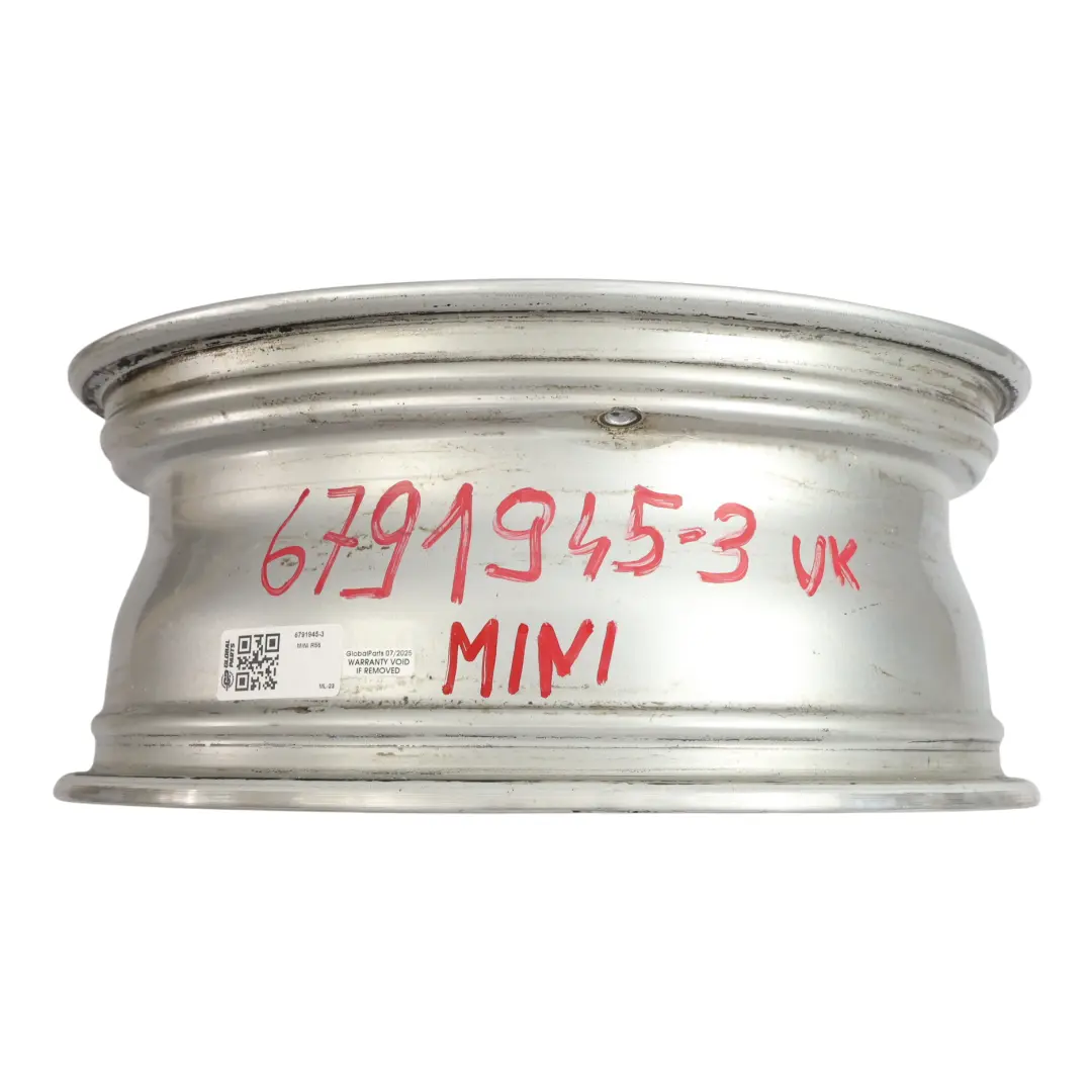 Mini Cooper R55 R56 R57 Silver Wheel Alloy Rim 17" 7J ET:48 Conical Spoke 121 - SKU 6791945-3 - Part number 6791945