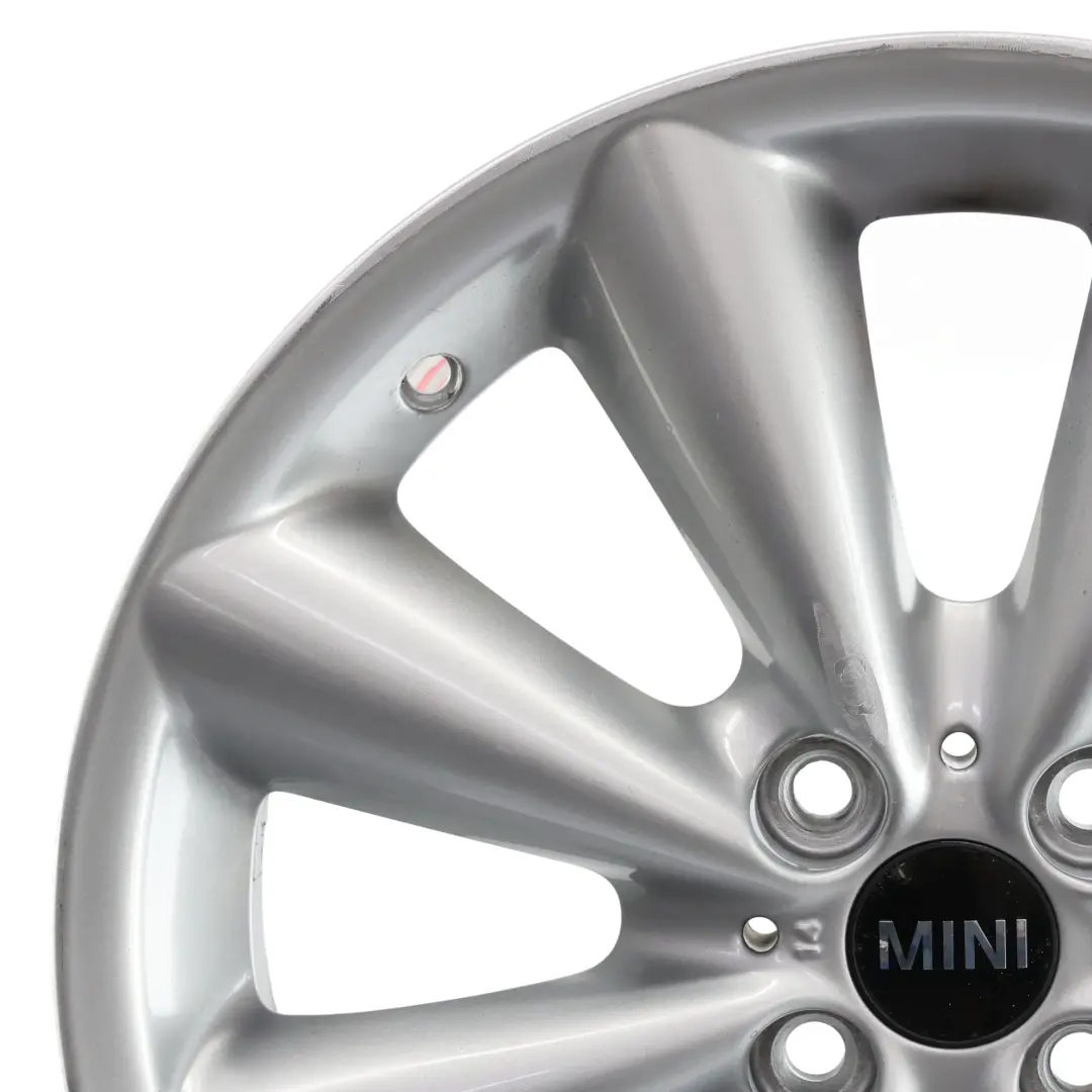 Mini Cooper R55 R56 R57 Silver Wheel Alloy Rim 17" 7J ET:48 Conical Spoke 121 - SKU 6791945-3 - Part number 6791945