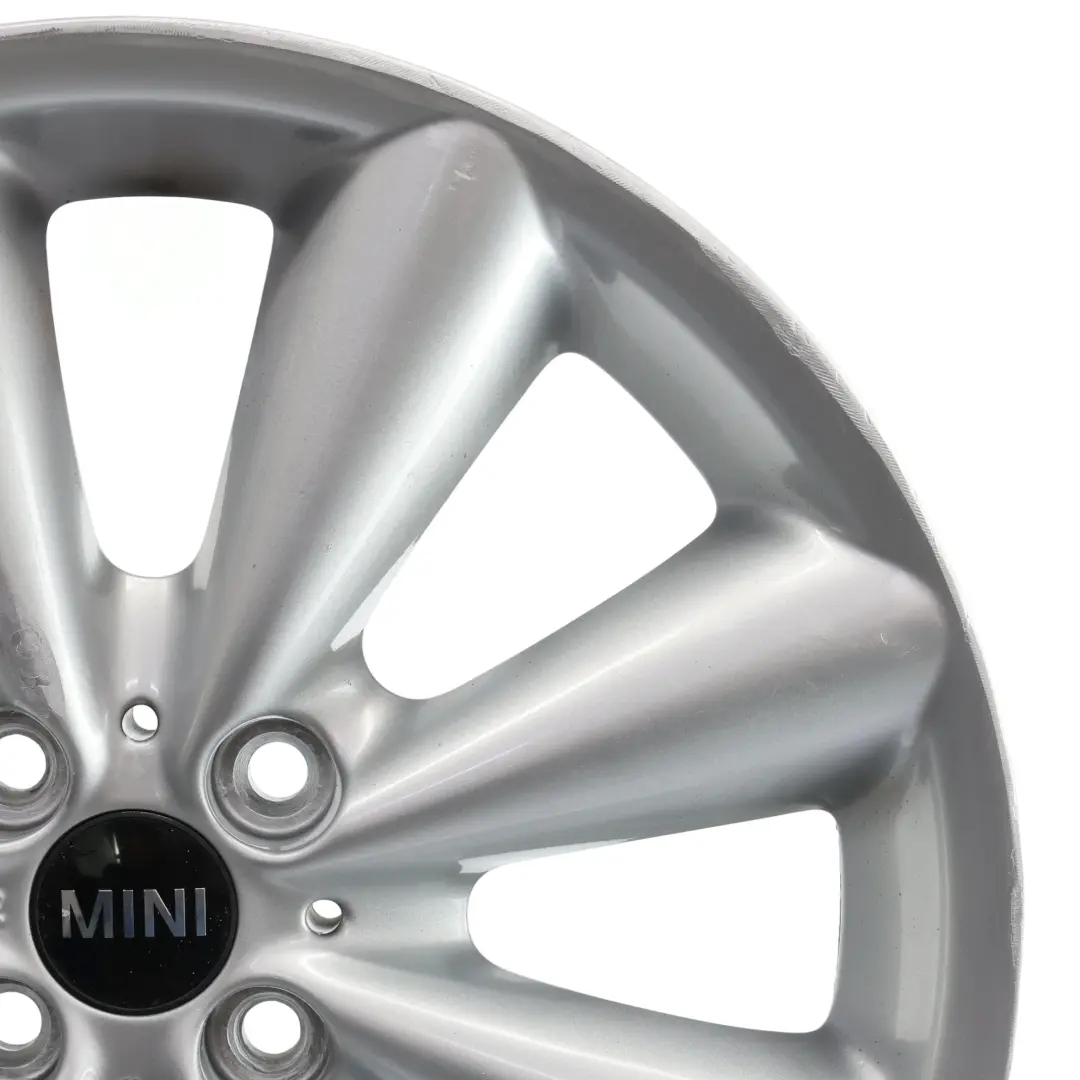 Mini Cooper R55 R56 R57 Silver Wheel Alloy Rim 17" 7J ET:48 Conical Spoke 121 - SKU 6791945-3 - Part number 6791945