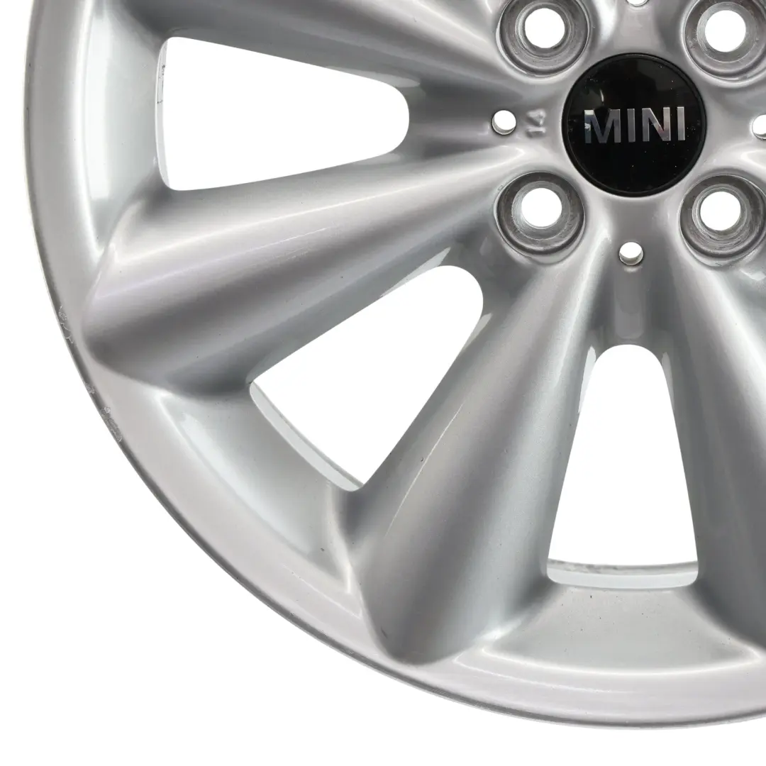 Mini Cooper R55 R56 R57 Silver Wheel Alloy Rim 17" 7J ET:48 Conical Spoke 121 - SKU 6791945-3 - Part number 6791945