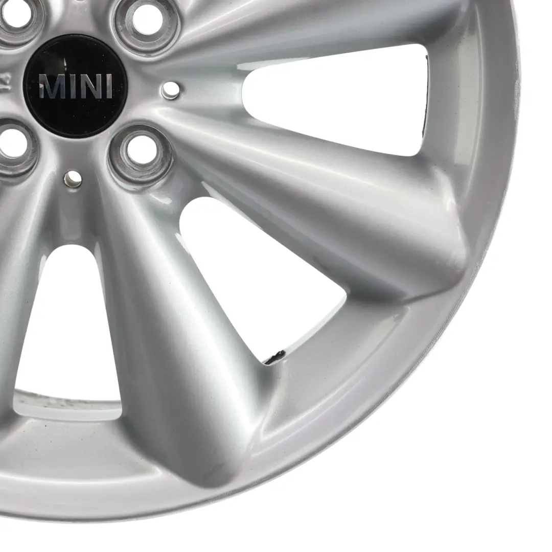 Mini Cooper R55 R56 R57 Silver Wheel Alloy Rim 17" 7J ET:48 Conical Spoke 121 - SKU 6791945-3 - Part number 6791945
