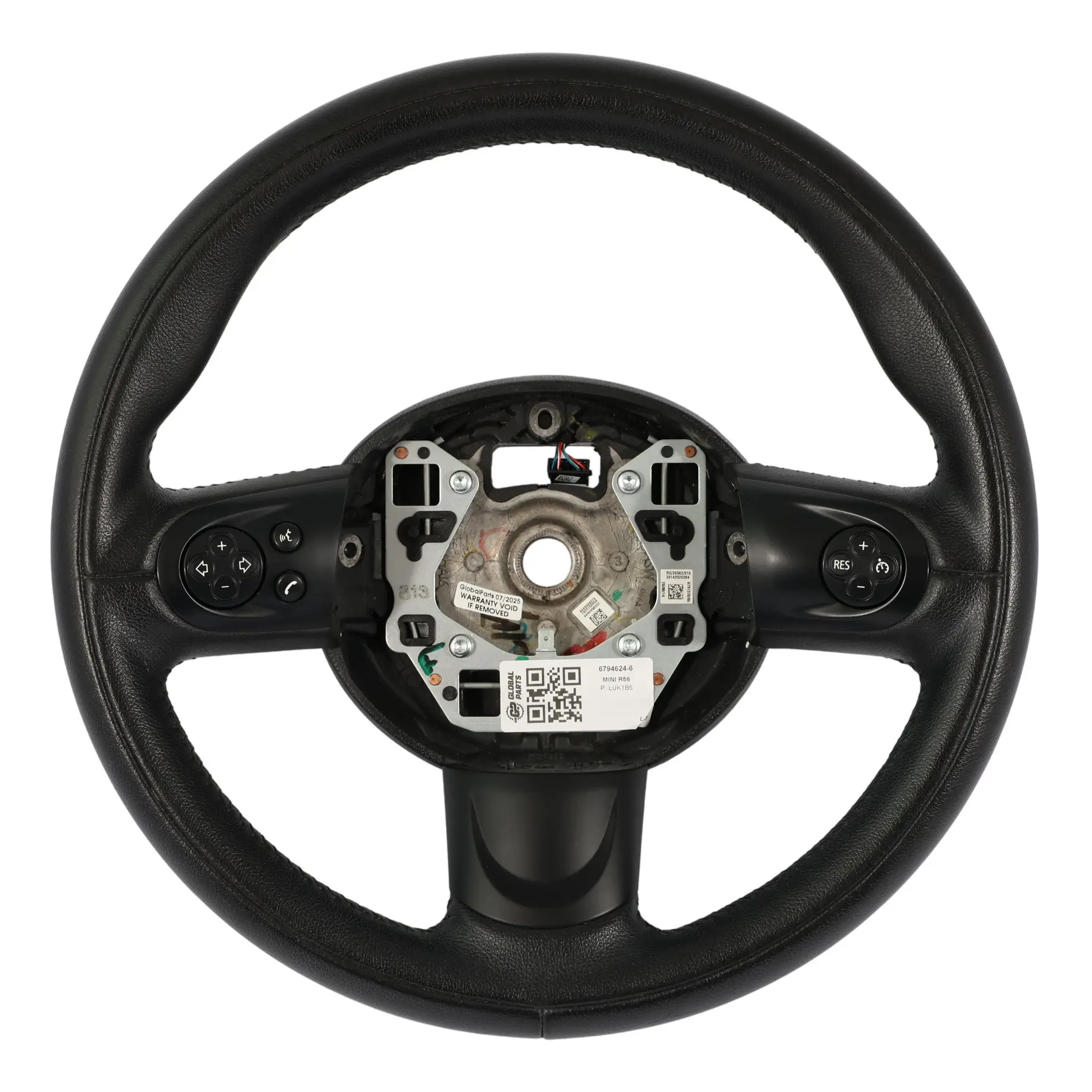 Mini Cooper R55 R56 R57 LCI R60 R61 Cuir Noir Volant Sport Multifonction
