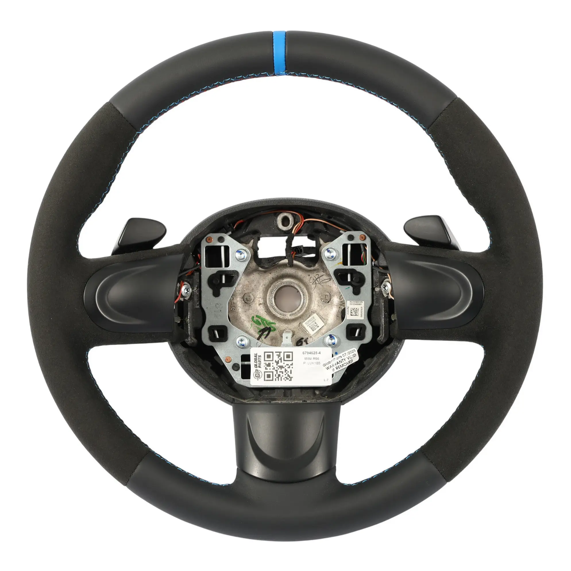 Mini Cooper One R56 R60 R61 Volant Sport Nouveau Cuir / Alcantara Commutation