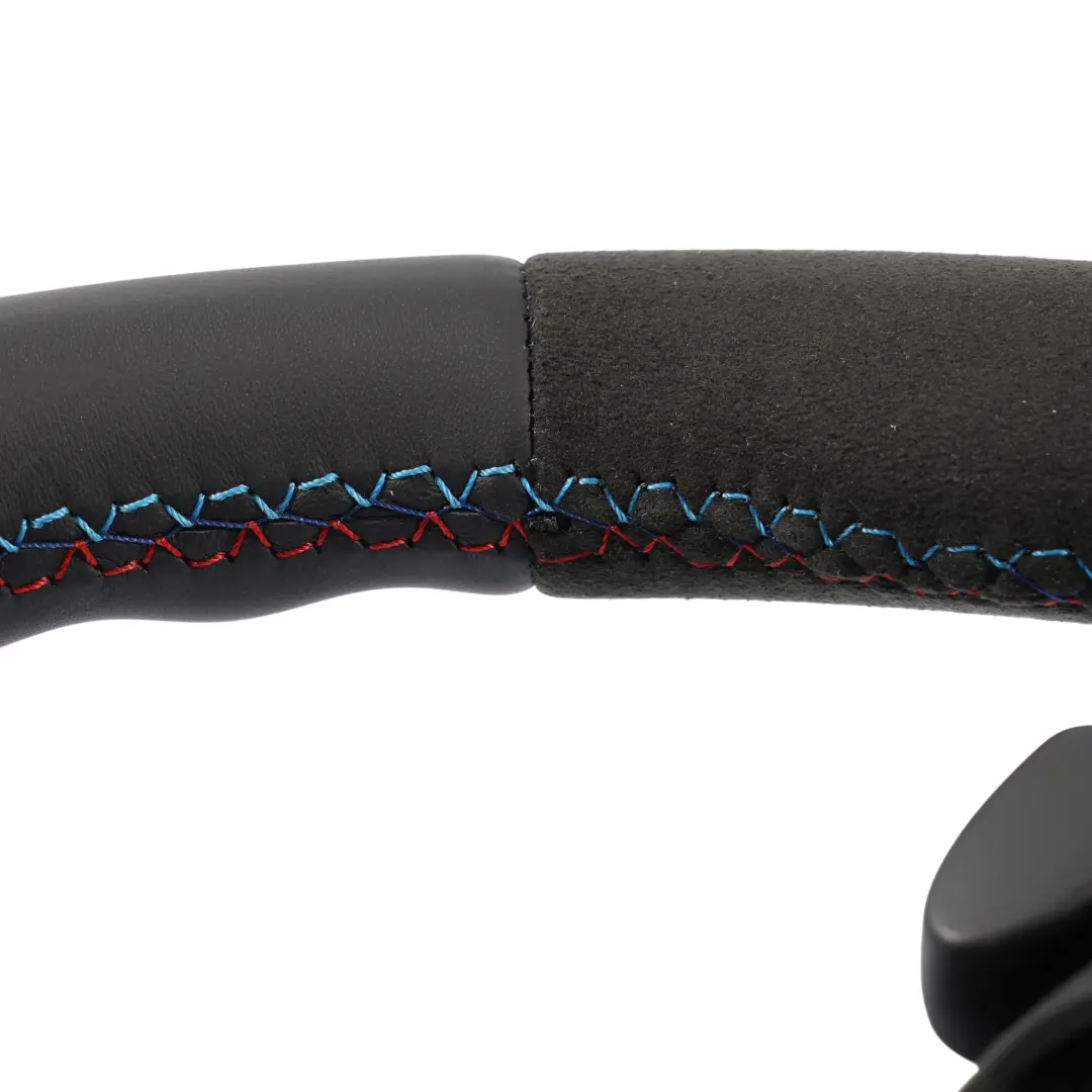 NUEVO Negro Cuero / Alcantara Deporte Volante Padle Shift para Mini Cooper R56 con número de pieza 6794625 Mini Cooper R56 NUEVO Negro Cuero / Alcantara Deporte Volante Padle Shift - SKU 6794625-4 - Número de pieza 6794625