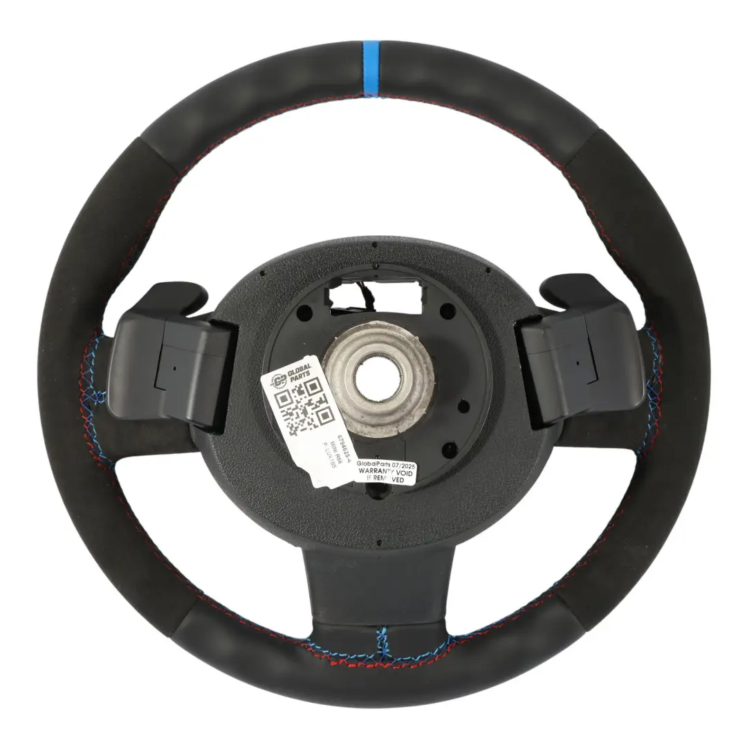 Sportlenkrad NEUES Leder / Alcantara Schaltwippen für Mini Cooper One R56 R60 R61 mit Teilenummer 6794625 Mini Cooper One R56 R60 R61 Sportlenkrad NEUES Leder / Alcantara Schaltwippen - SKU 6794625-4 - Teilenummer 6794625