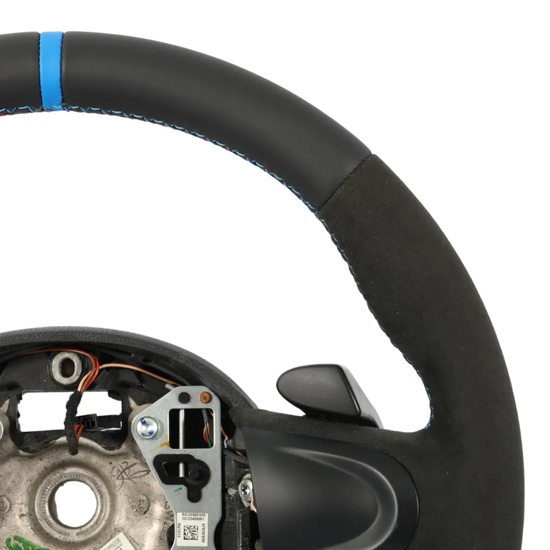 Sportlenkrad NEUES Leder / Alcantara Schaltwippen für Mini Cooper One R56 R60 R61 mit Teilenummer 6794625 Mini Cooper One R56 R60 R61 Sportlenkrad NEUES Leder / Alcantara Schaltwippen - SKU 6794625-4 - Teilenummer 6794625