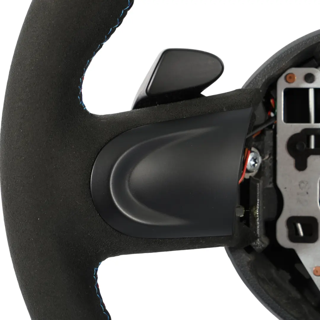 Sportlenkrad NEUES Leder / Alcantara Schaltwippen für Mini Cooper One R56 R60 R61 mit Teilenummer 6794625 Mini Cooper One R56 R60 R61 Sportlenkrad NEUES Leder / Alcantara Schaltwippen - SKU 6794625-4 - Teilenummer 6794625