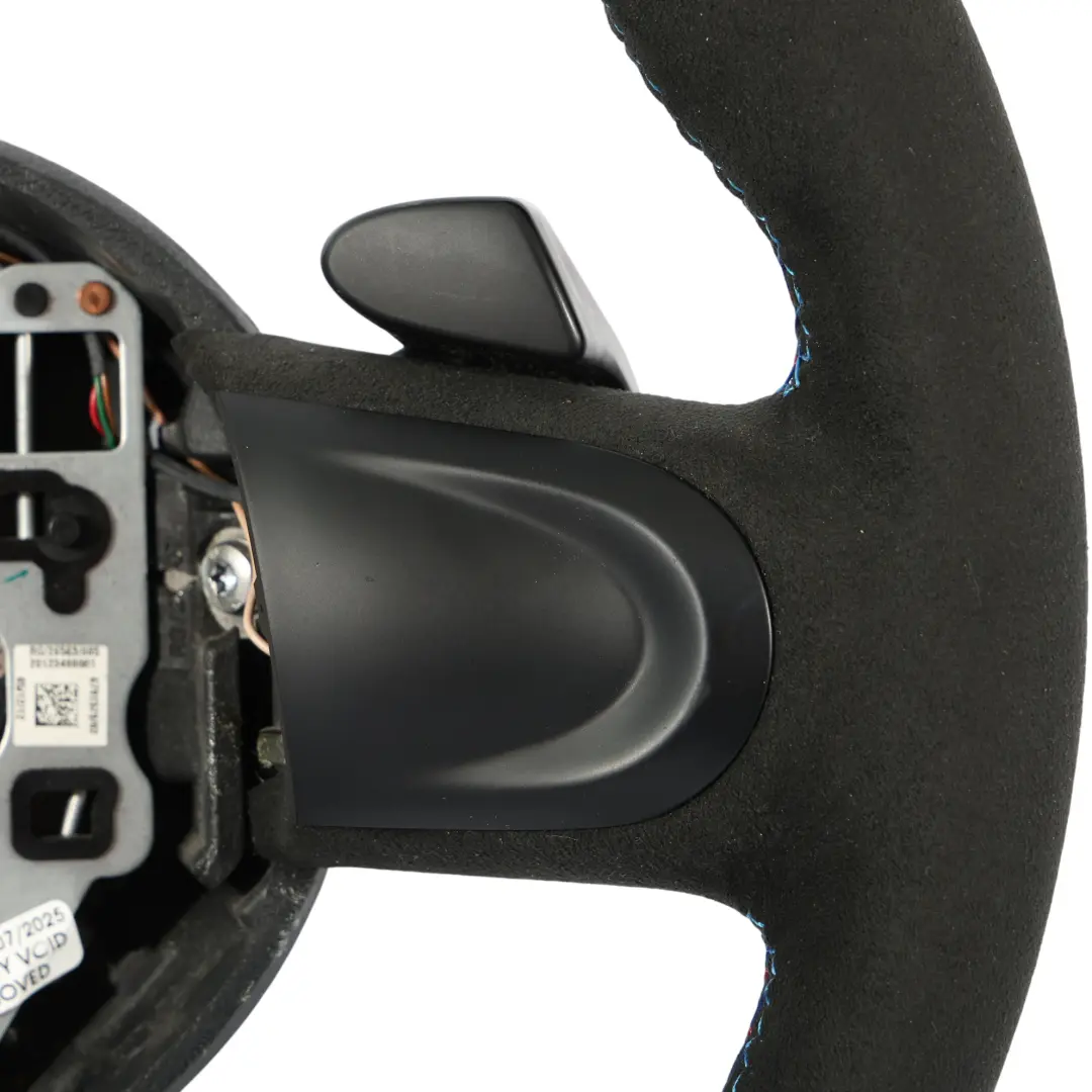 NUEVO Negro Cuero / Alcantara Deporte Volante Padle Shift para Mini Cooper R56 con número de pieza 6794625 Mini Cooper R56 NUEVO Negro Cuero / Alcantara Deporte Volante Padle Shift - SKU 6794625-4 - Número de pieza 6794625
