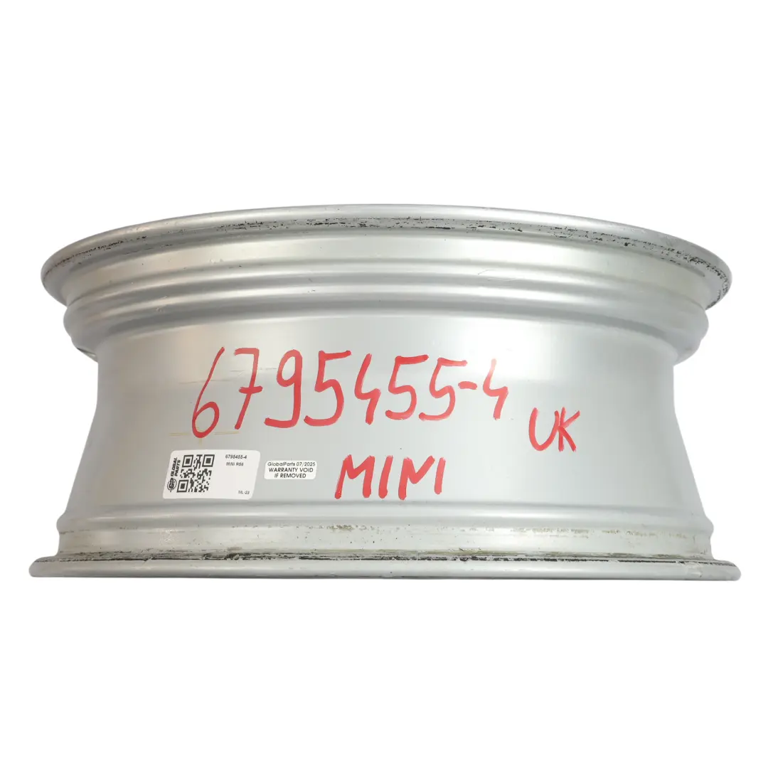 Mini Cooper R55 R56 R57 Wheel Rim Alloy 17" 7J ET:48 Stream Spoke 116 - SKU 6795455-4 - Part number 6795455