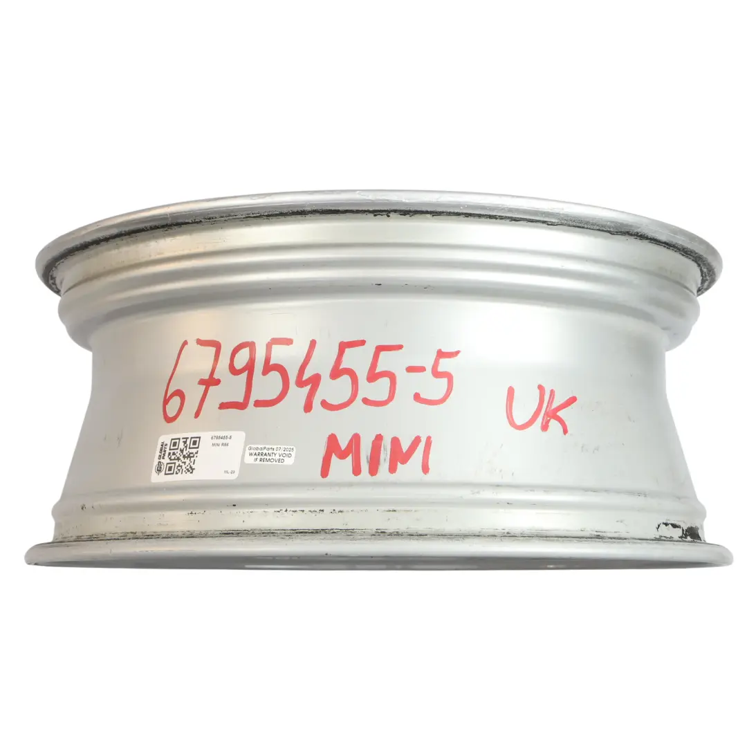 Rim Alloy 17" 7J ET:48 Stream Spoke 116 to Mini Cooper R55 R56 R57 Wheel with Part number 6795455 Mini Cooper R55 R56 R57 Wheel Rim Alloy 17" 7J ET:48 Stream Spoke 116 - SKU 6795455-5 - Part number 6795455