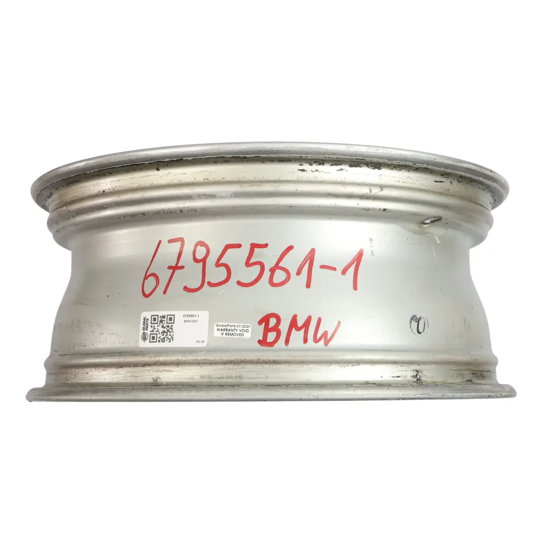 BMW E81 E87 Felga Aluminiowa Srebrna 17" 7J ET:47 - SKU 6795561-1 - Numer Części 6795561