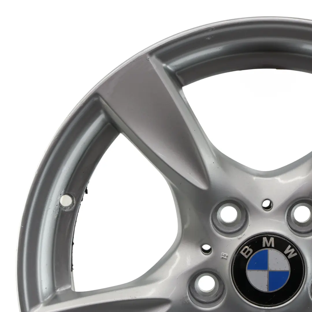 BMW E81 E82 E87 Wheel Rim Alloy Silver 17" Star Spoke 371 7J ET:47 - SKU 6795561-1 - Part number 6795561