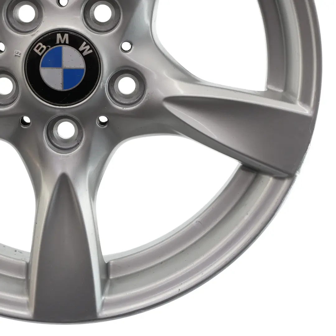 BMW E81 E82 E87 Wheel Rim Alloy Silver 17" Star Spoke 371 7J ET:47 - SKU 6795561-1 - Part number 6795561
