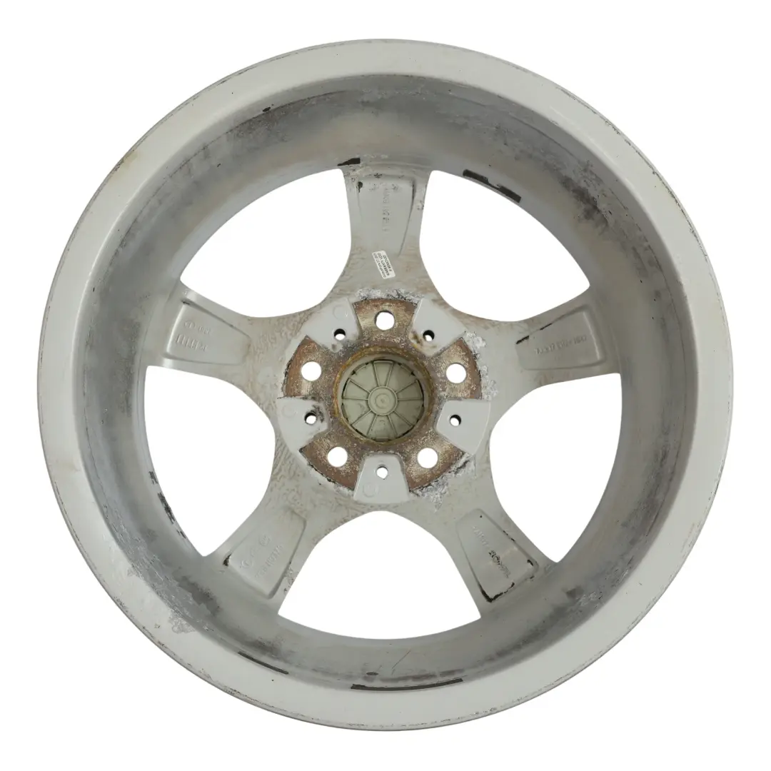 BMW E81 E82 E87 Silver Alloy Wheel Rim 17" Star Spoke 371 7J ET:47 - SKU 6795561-2 - Part number 6795561