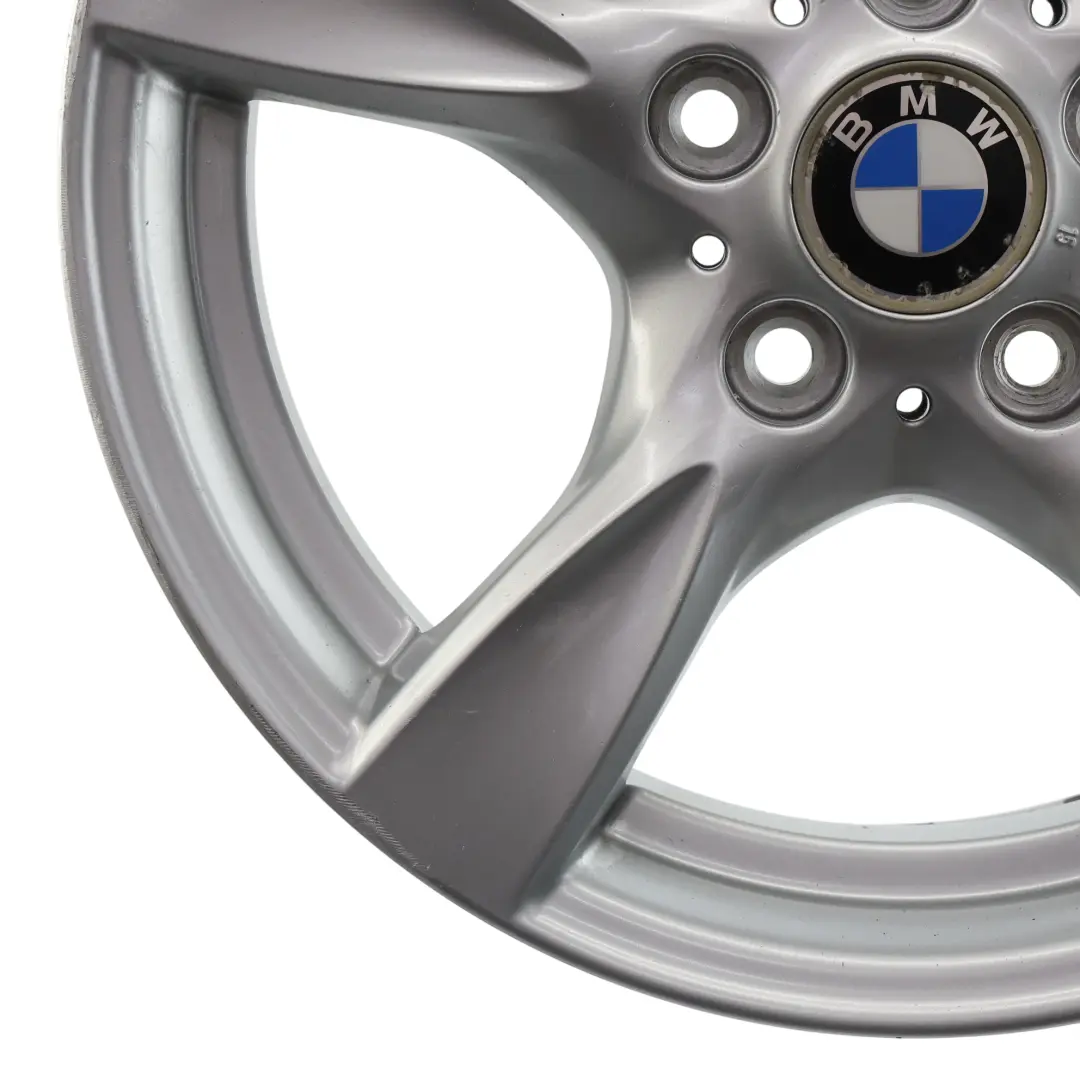 BMW E81 E82 E87 Silberne Leicht Metall Felge 17" 7J ET:47 - SKU 6795561-2 - Teilenummer 6795561