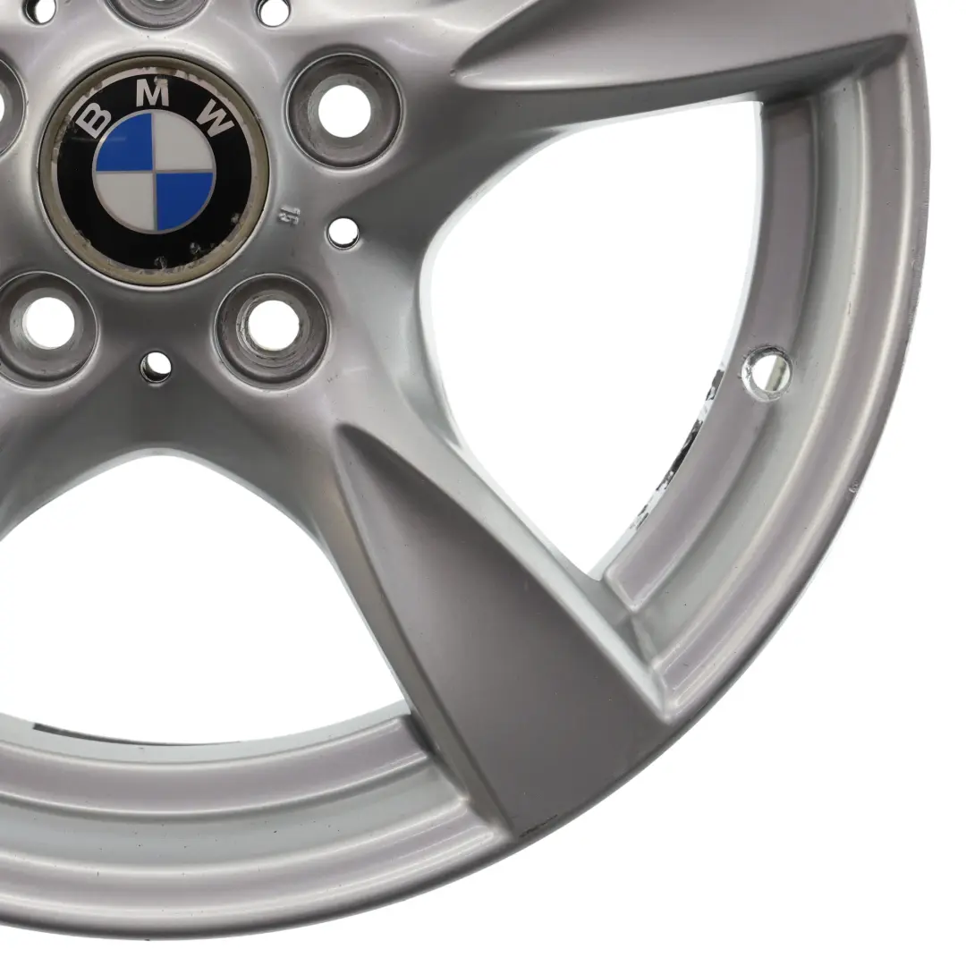 BMW E81 E82 E87 Silberne Leicht Metall Felge 17" 7J ET:47 - SKU 6795561-2 - Teilenummer 6795561
