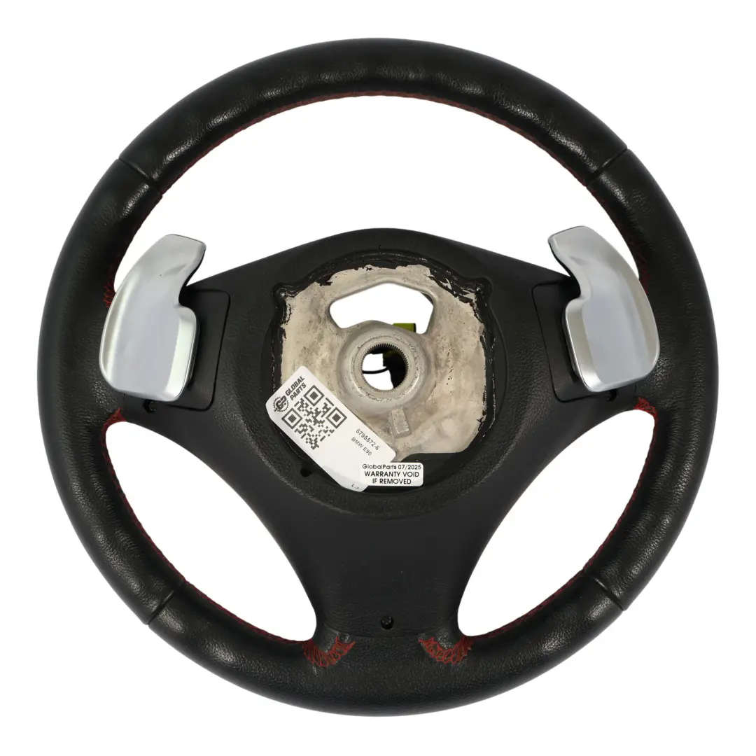 BMW E81 E87 E90 E91 E92 Kierownica Sport Czarna Skóra Multifunkcja Łopatki - SKU 6795572-6 - Numer Części 6795572