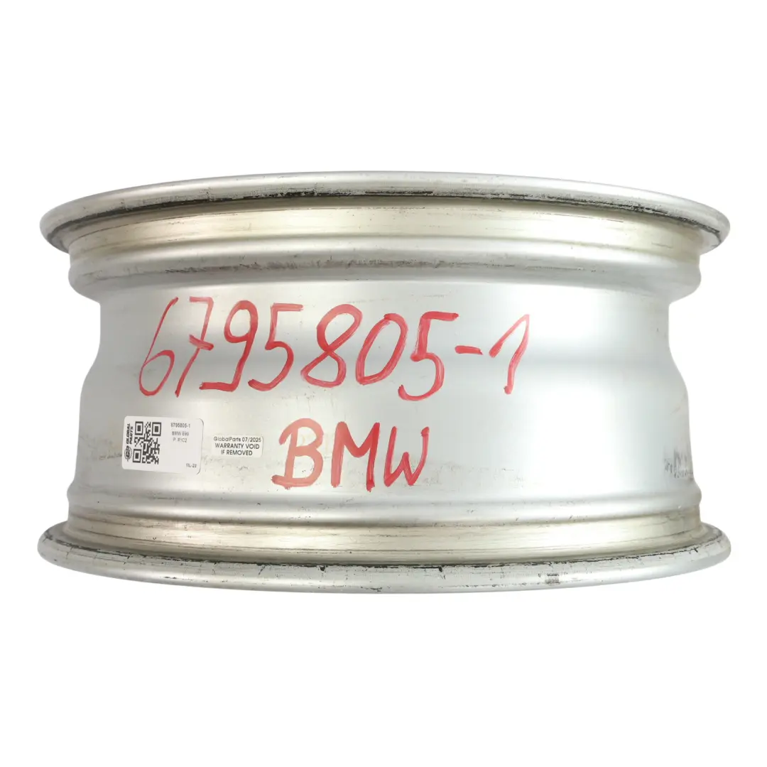 Left Alloy Wheel Rim 16" Streamline 306 ET:31 7J to BMW E90 F30 with Part number 6795805 BMW E90 F30 Left Alloy Wheel Rim 16" Streamline 306 ET:31 7J - SKU 6795805-1 - Part number 6795805