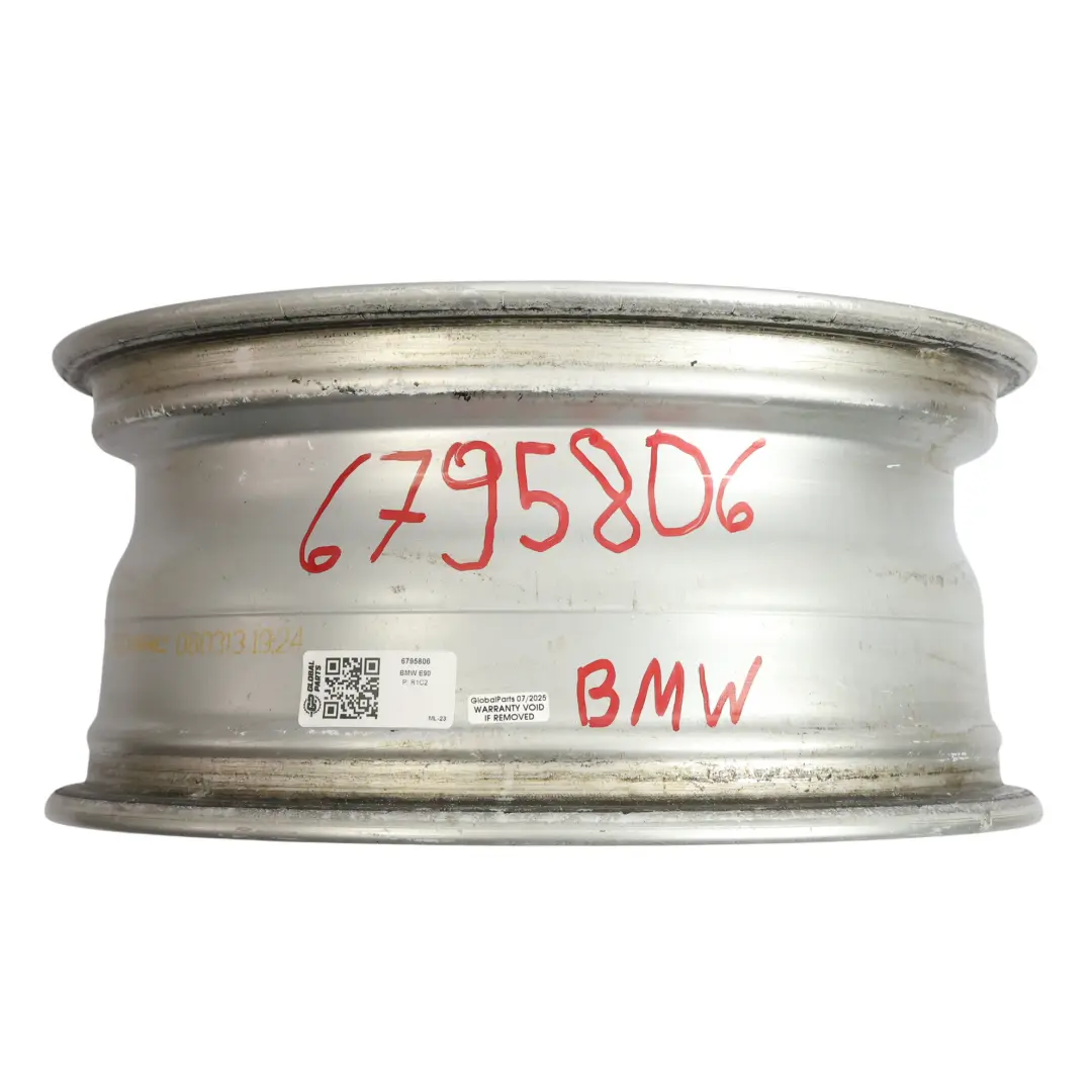 Right Alloy Wheel Rim 16" Streamline 306 ET:31 7J to BMW E90 E91 F30 F31 with Part number 6795806 BMW E90 E91 F30 F31 Right Alloy Wheel Rim 16" Streamline 306 ET:31 7J - SKU 6795806 - Part number 6795806