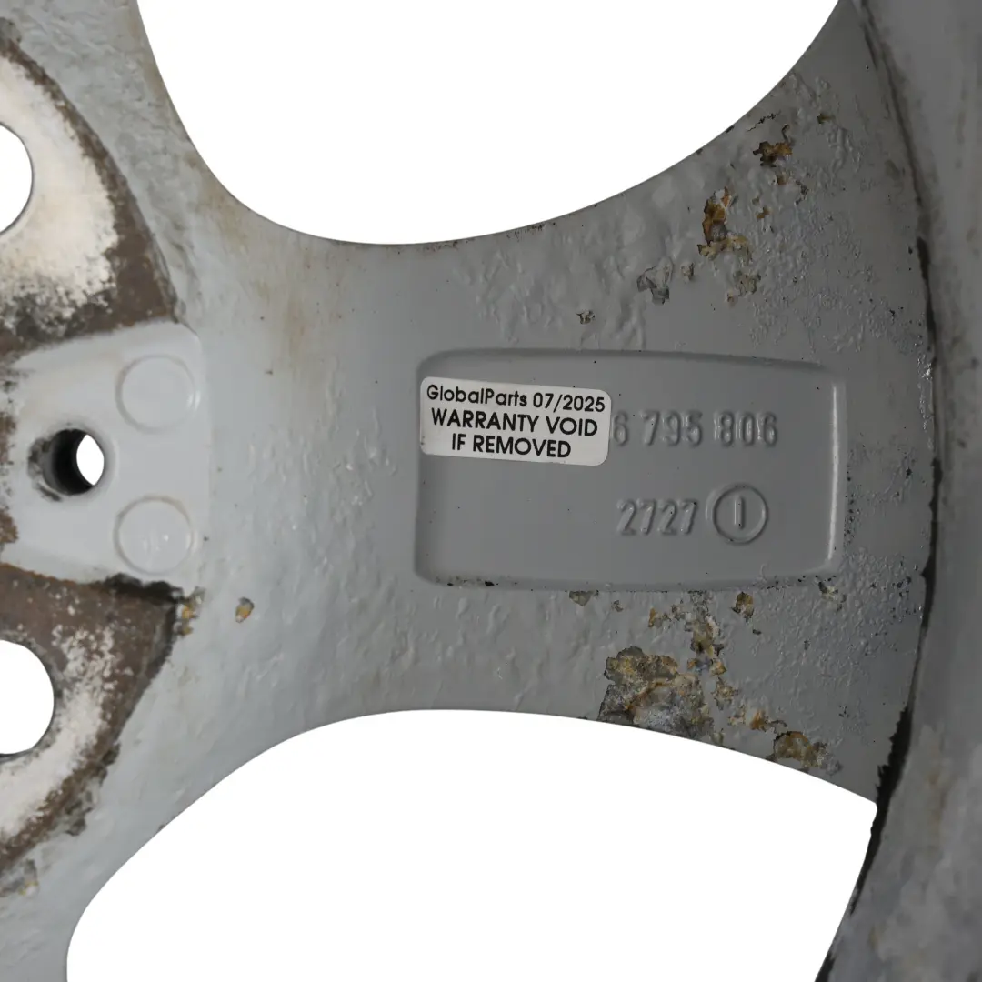 Right Alloy Wheel Rim 16" Streamline 306 ET:31 7J to BMW E90 E91 F30 F31 with Part number 6795806 BMW E90 E91 F30 F31 Right Alloy Wheel Rim 16" Streamline 306 ET:31 7J - SKU 6795806 - Part number 6795806