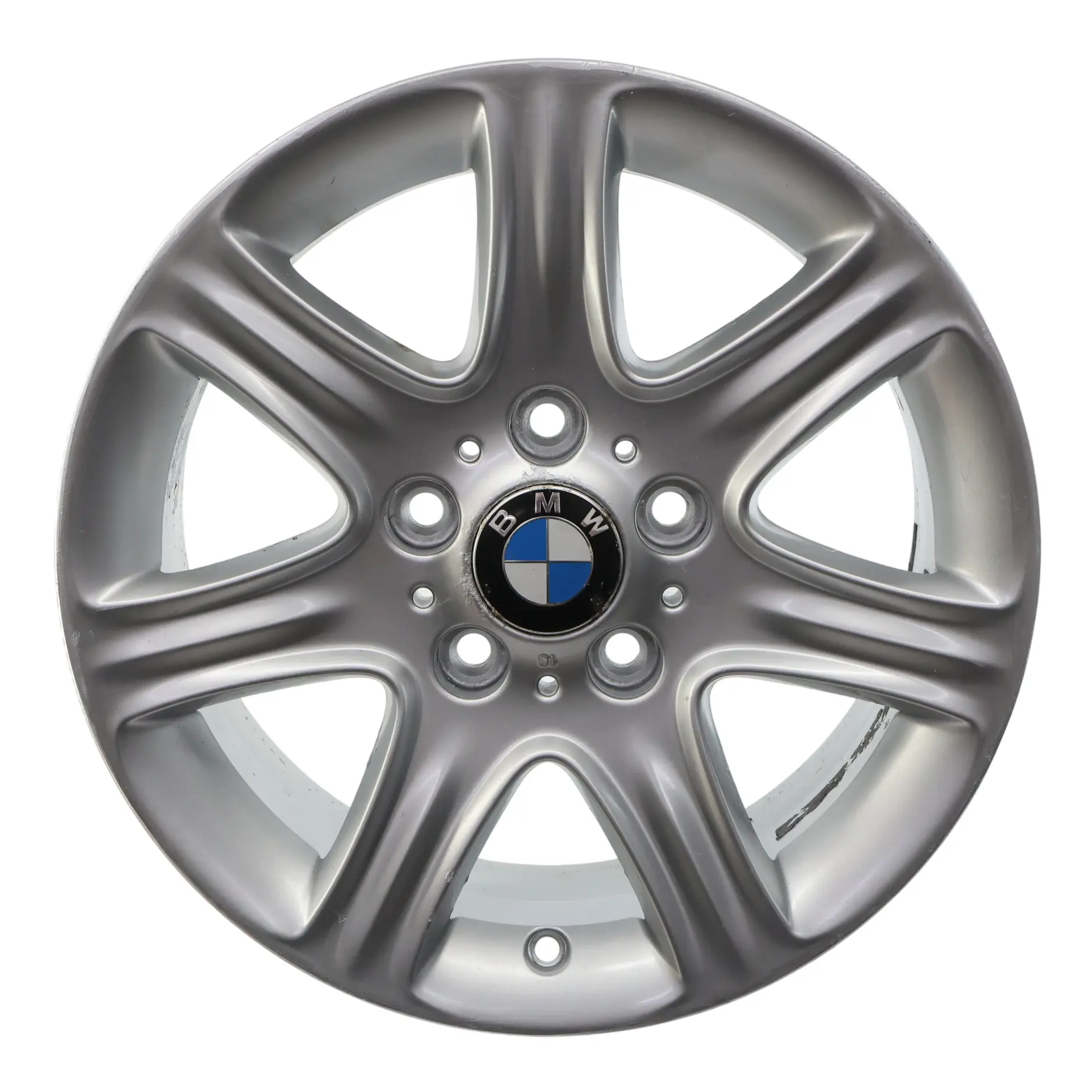 BMW F20 F21 F22 Silber Alu Felge Alufelge 16" Sternspeiche 377 7J ET:40 6796201